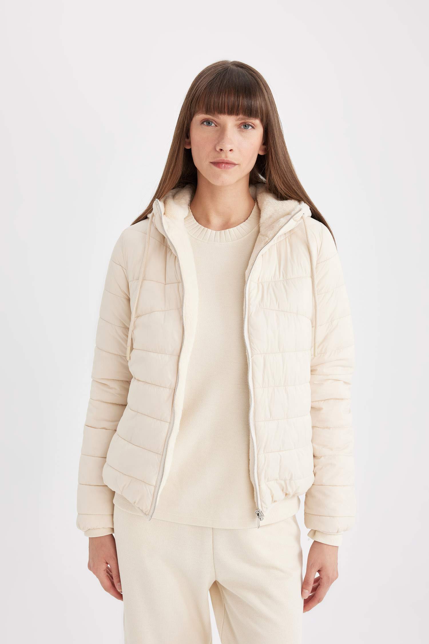 Waterproof Hooded Double-Sided Puffer Jacket