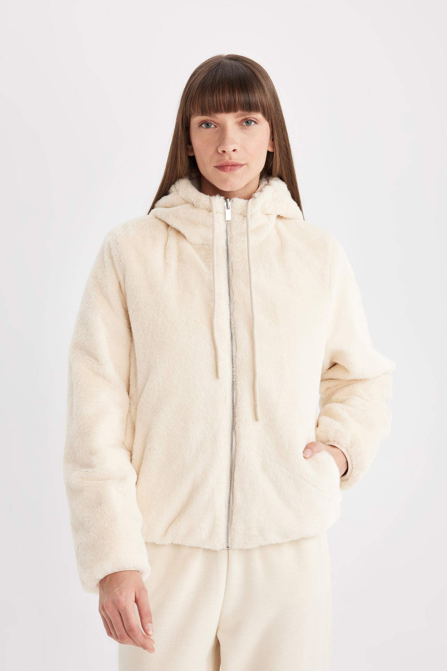 Waterproof Hooded Double-Sided Puffer Jacket