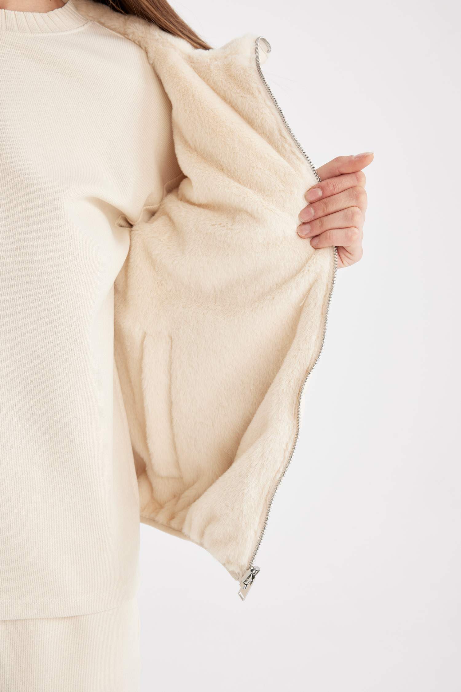 Waterproof Hooded Double-Sided Puffer Jacket