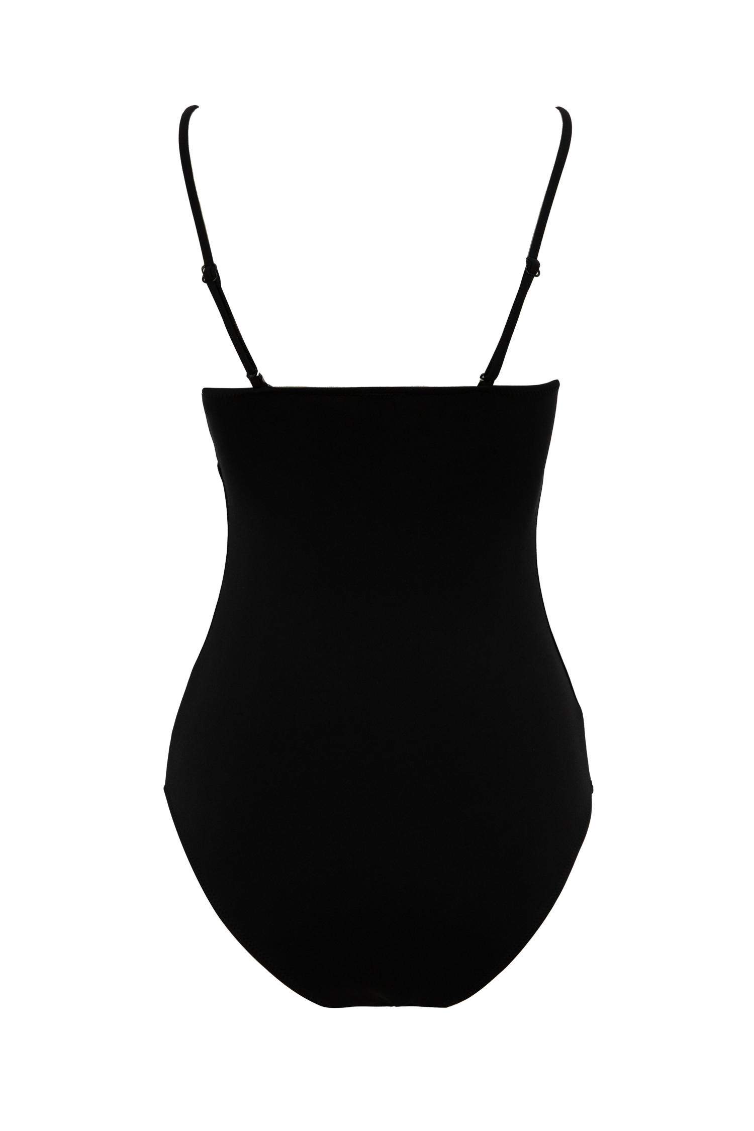 Black WOMAN Regular Fit Swimsuit 2774648 | DeFacto