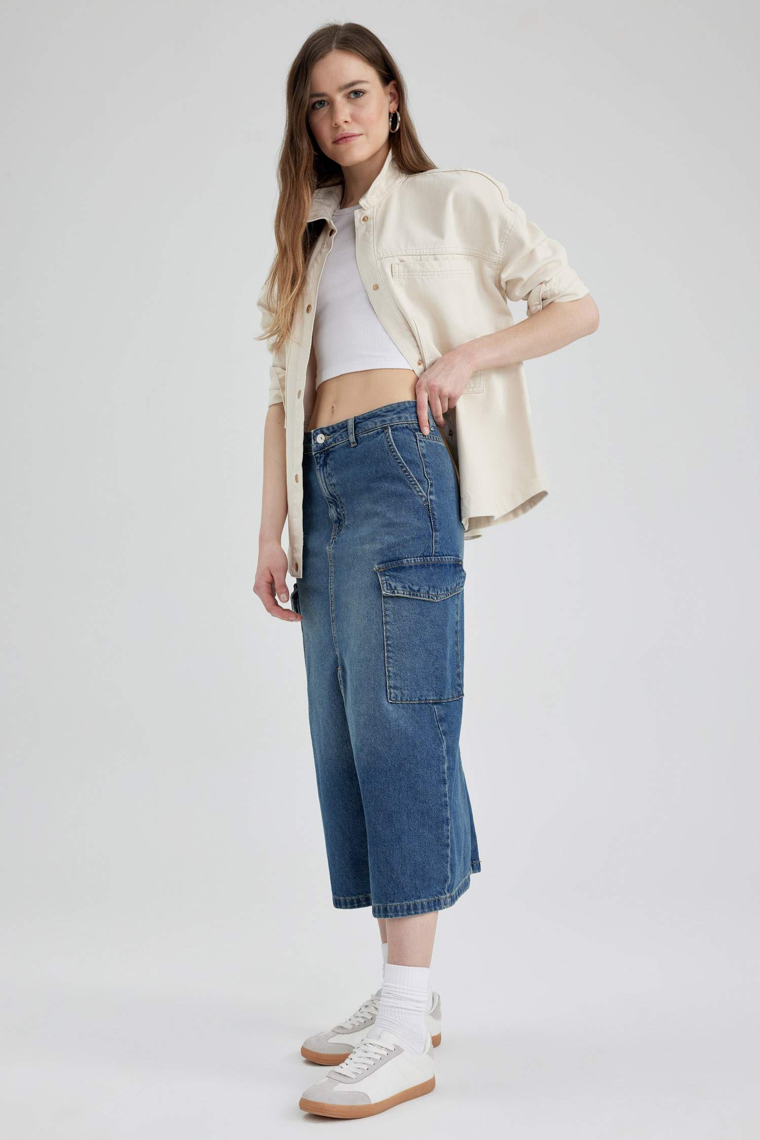 جاكيت جينز قطن