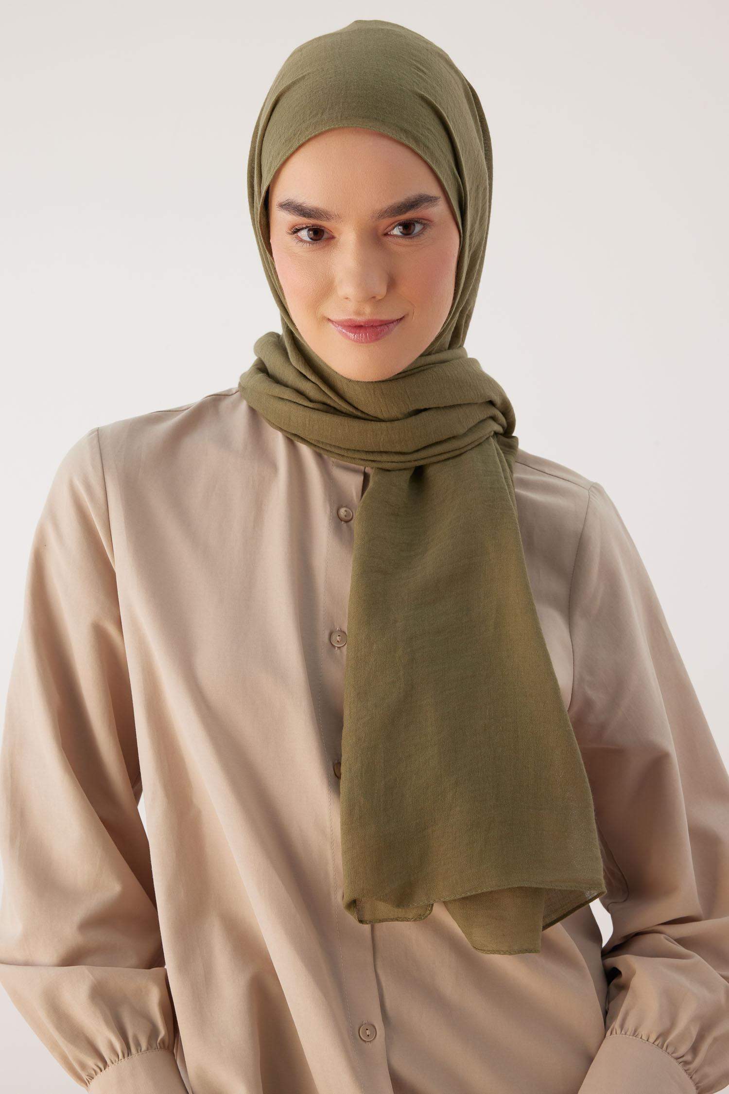 Kadın Soft Kraşlı Tesettür Şal