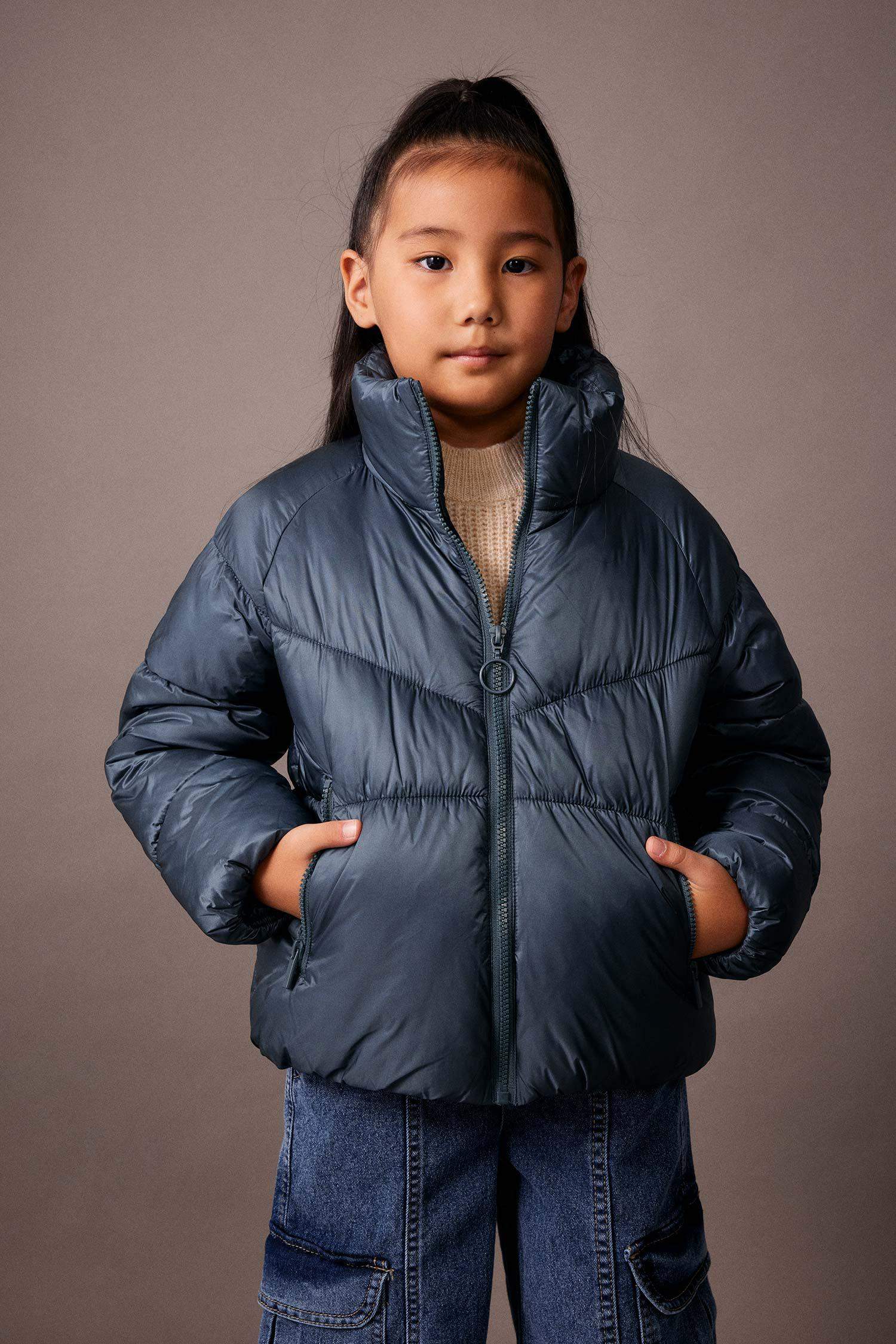 Куртка водонепроникний стандартного крою для дівчаток