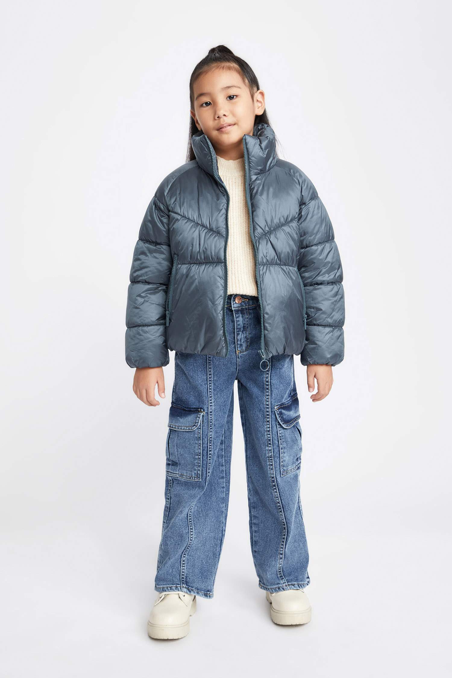 Куртка водонепроникний стандартного крою для дівчаток