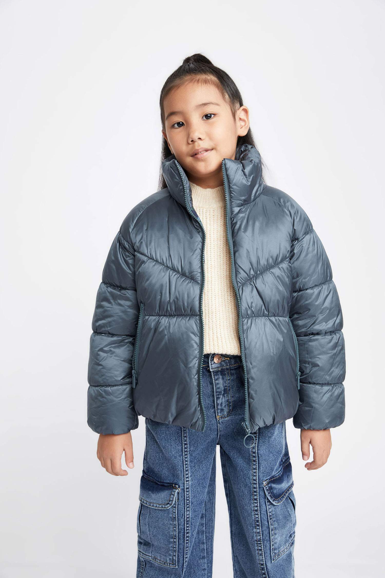 Куртка водонепроникний стандартного крою для дівчаток