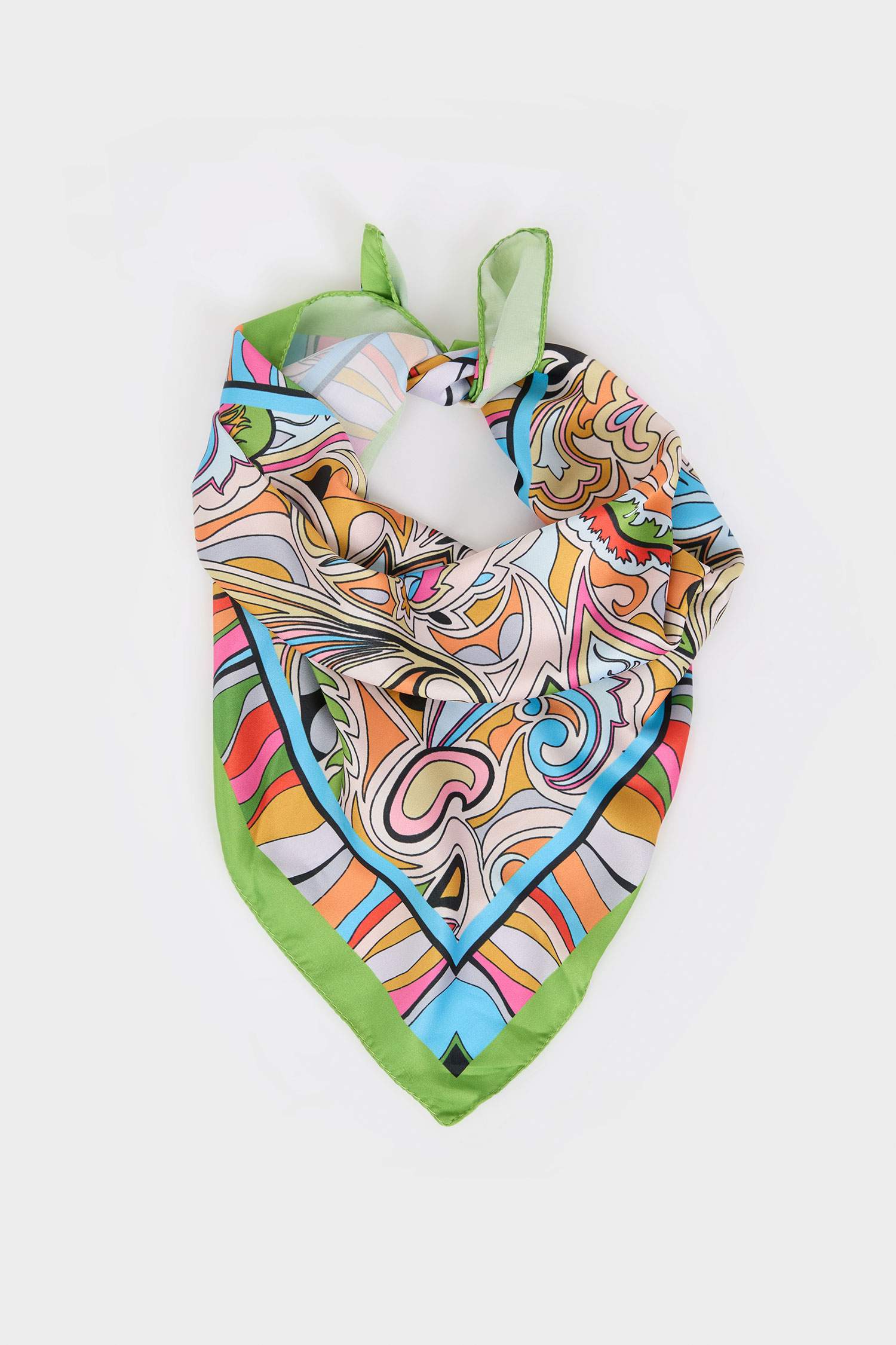 Женский платок с принтом