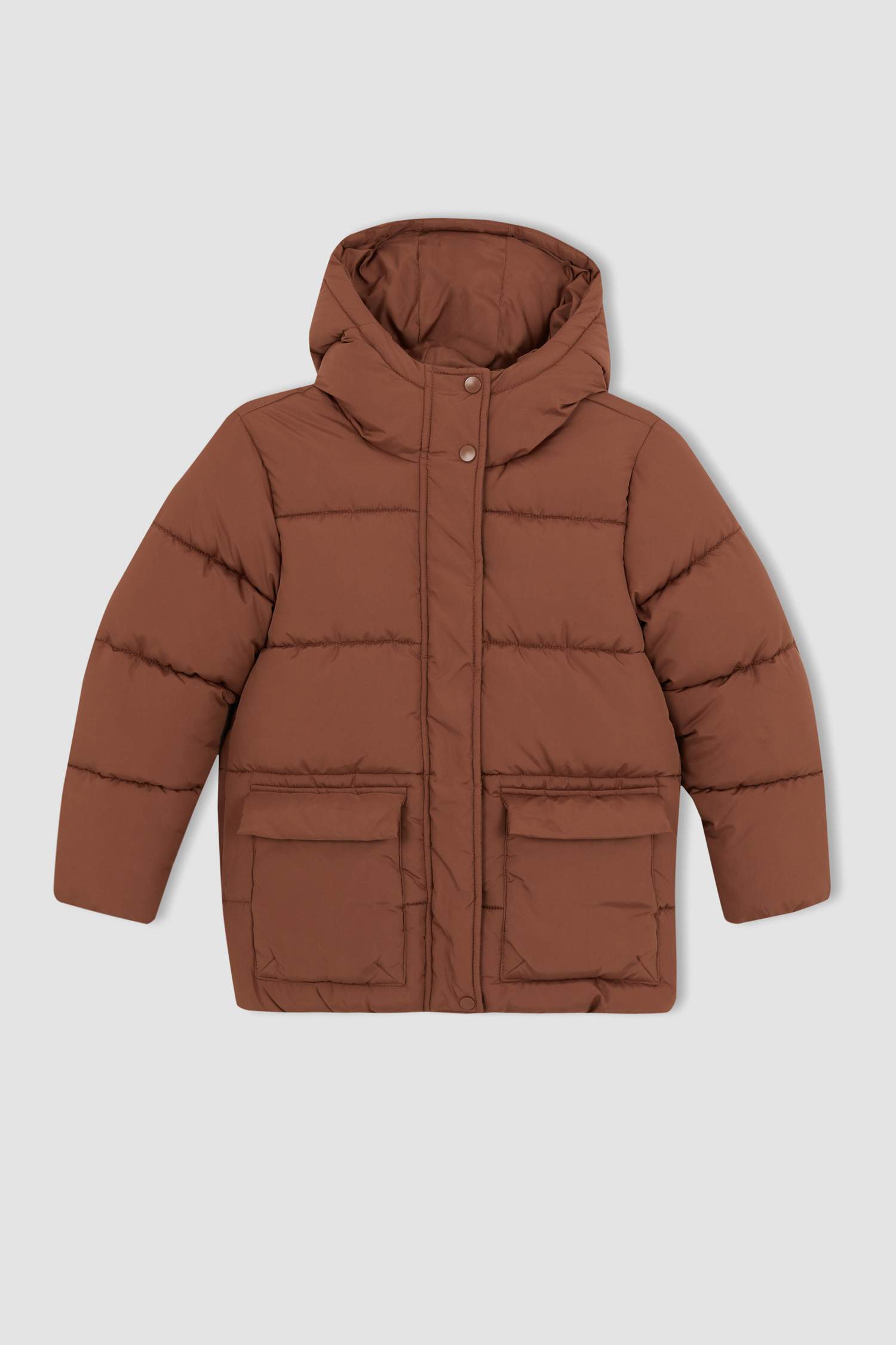 جاكيت بامب بناتي بكابيشون وتر برووف وبطانة صوفية