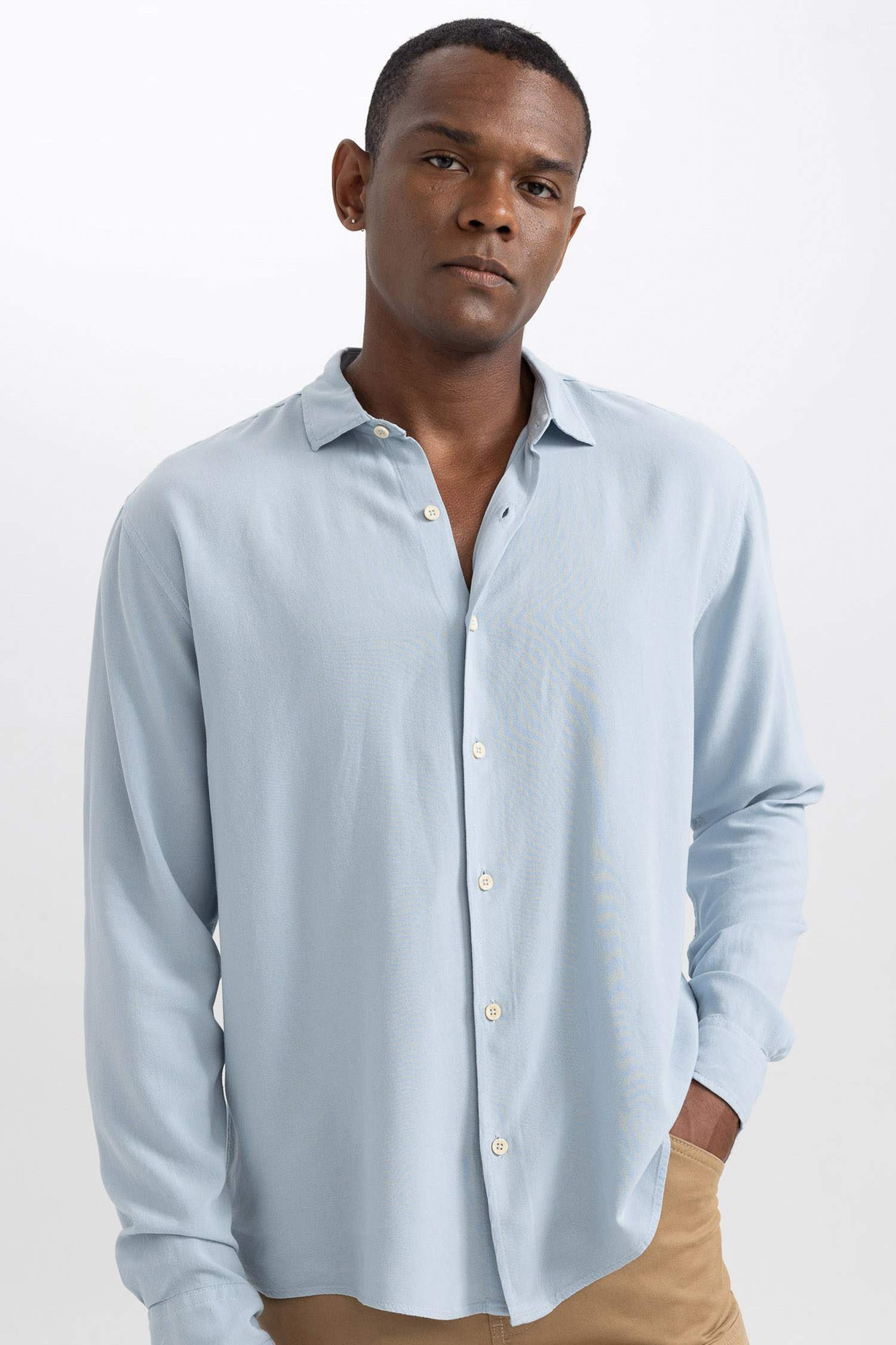 Regular Fit Uzun Kollu Gömlek