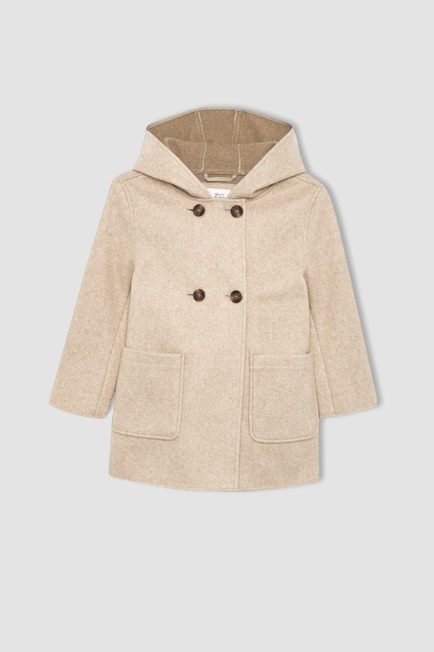 Girl Hooded Cachet Coat