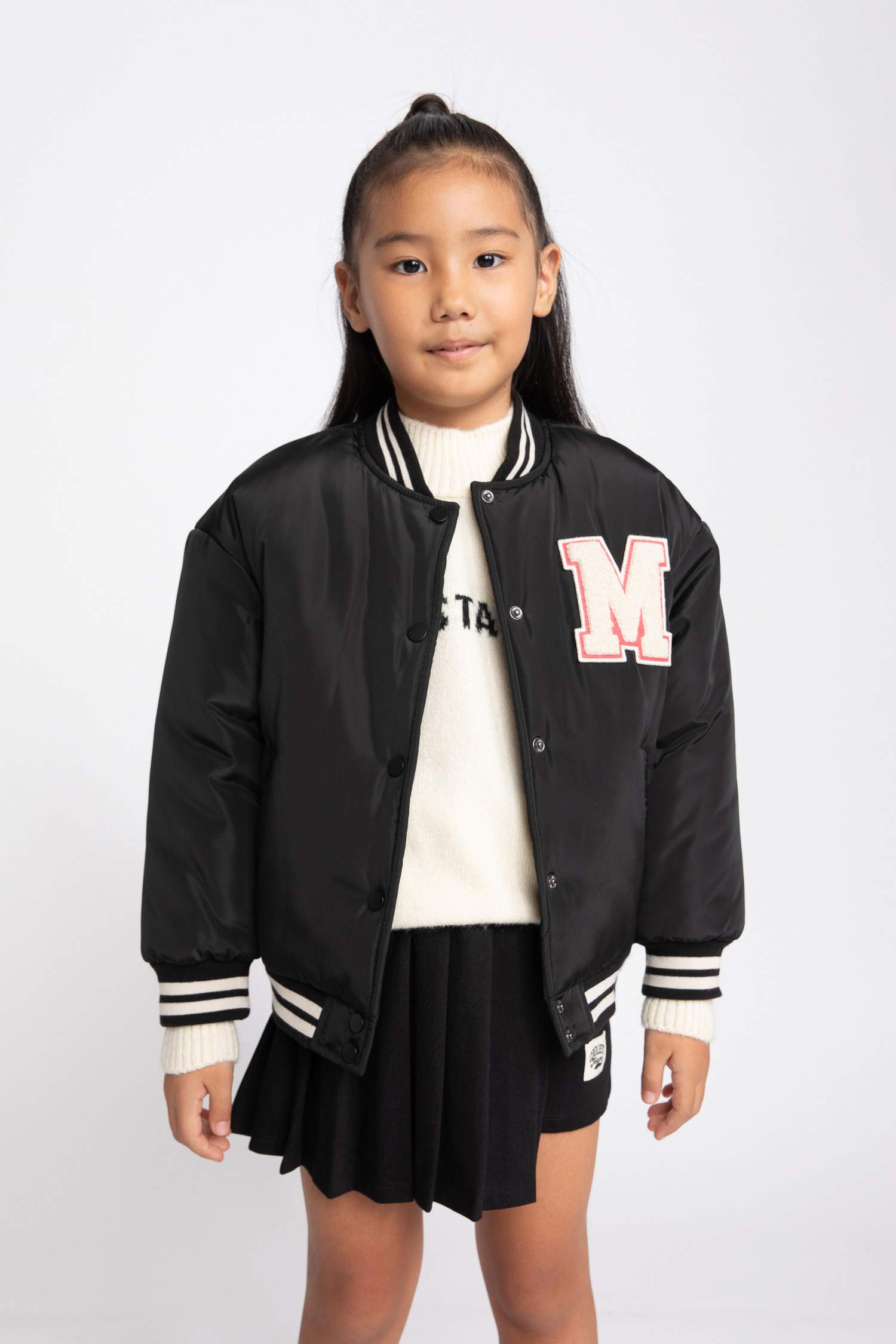 Girls on sale black bomber