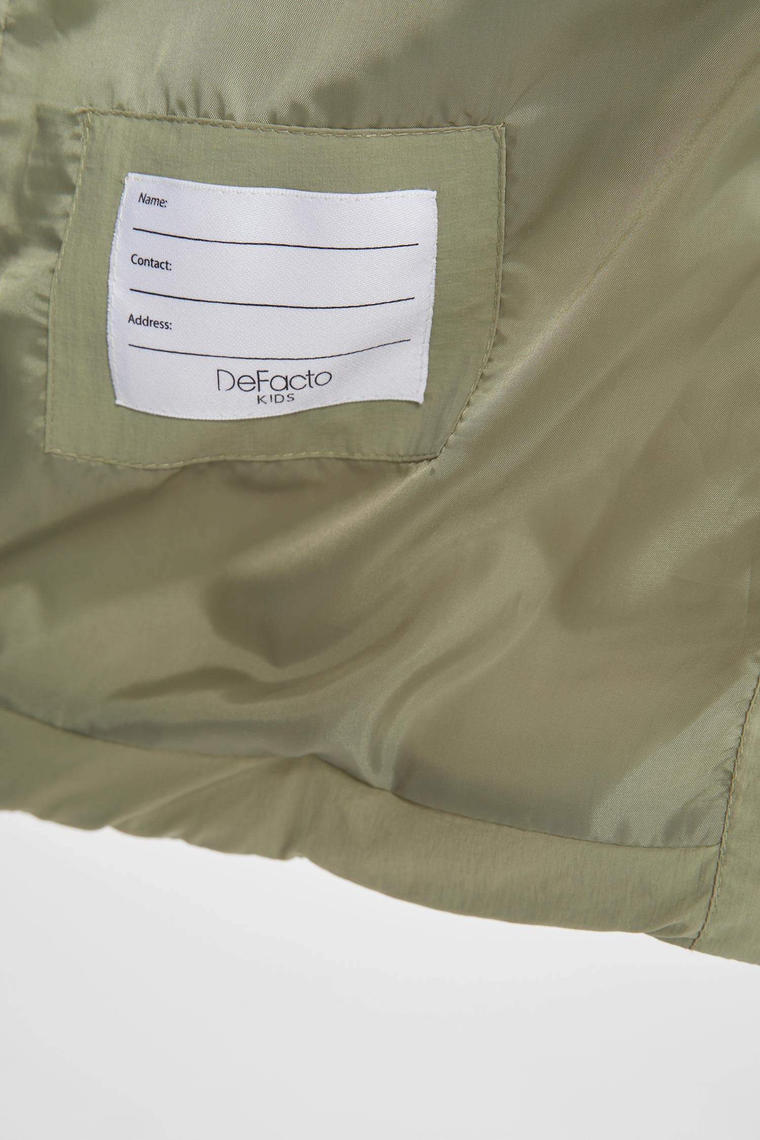 جاكيت بامب طويل بناتي بكابيشون وتر برووف