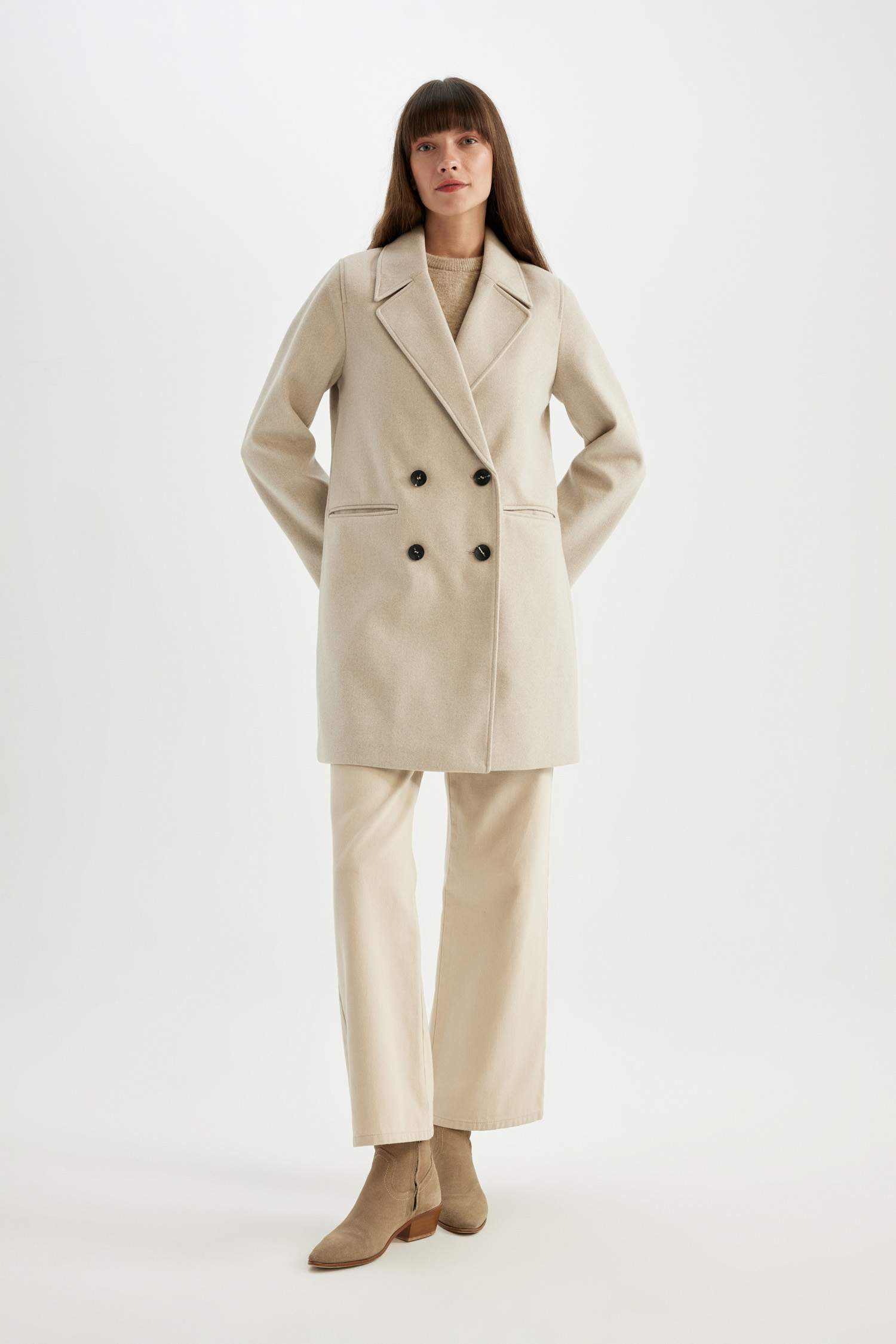 بالطو جوخ قصة مريحة