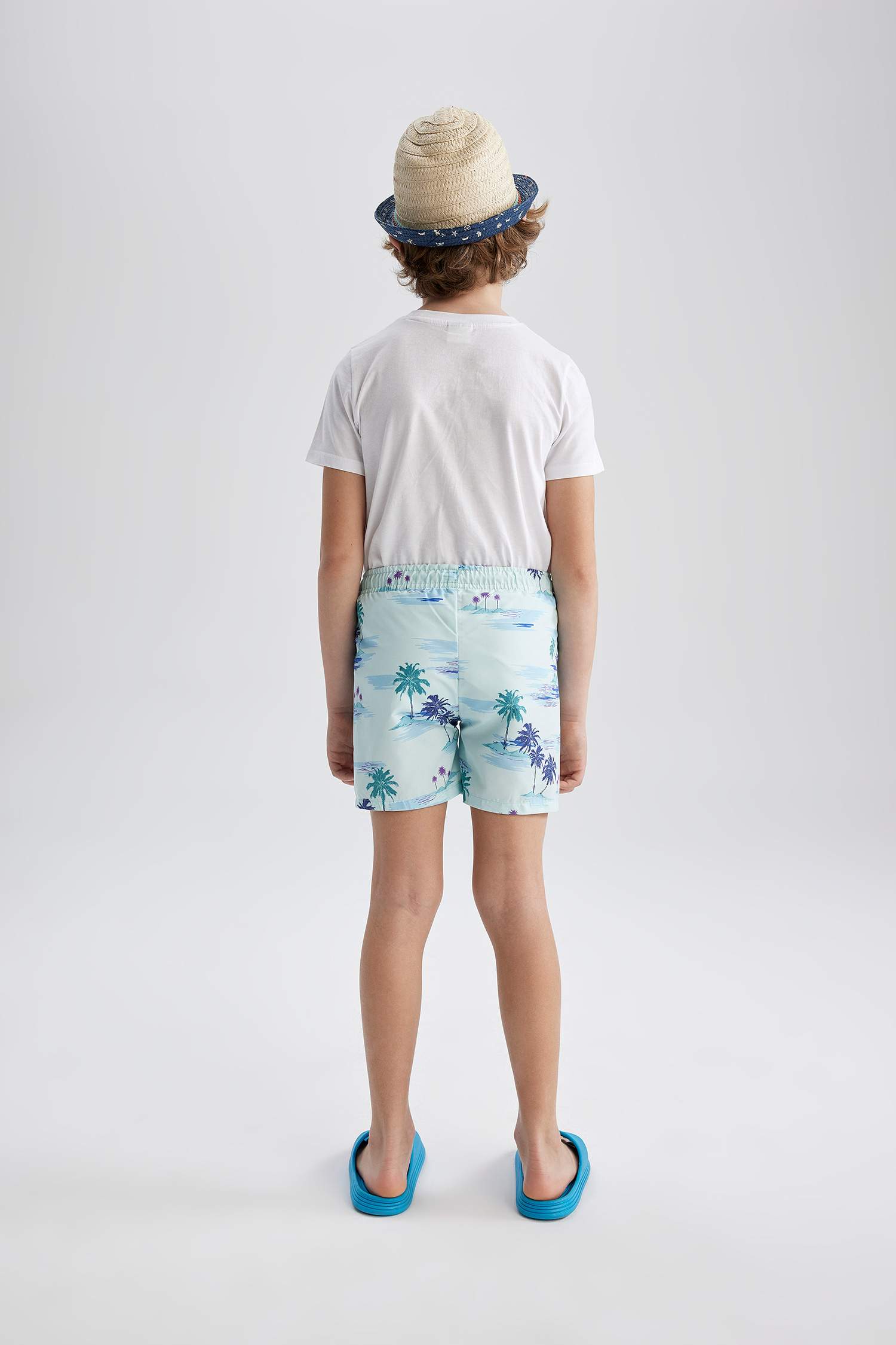 Ұлдарға Тоқымалы жүзу шолақ шалбар