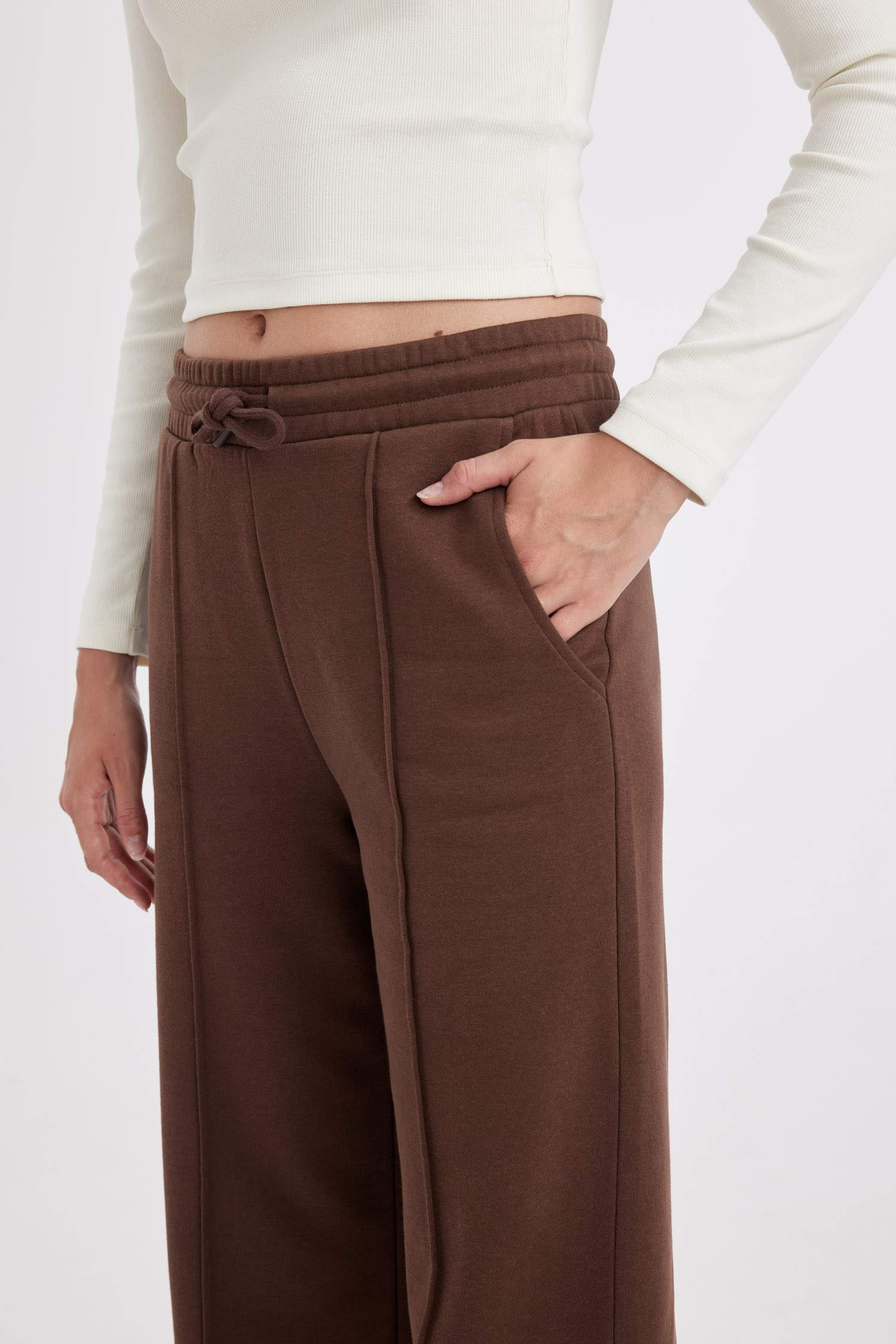 Pantalon de survêtement droit avec poches