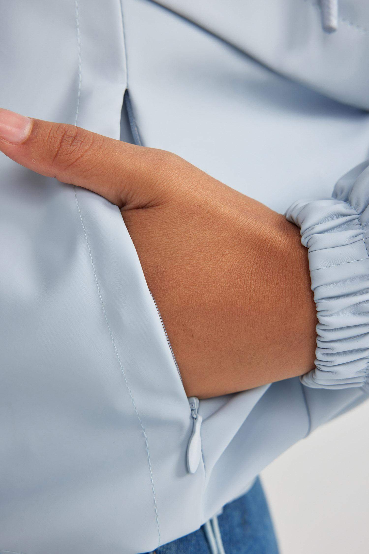 بالطو مطر قصة عادية بكابيشون وتر برووف