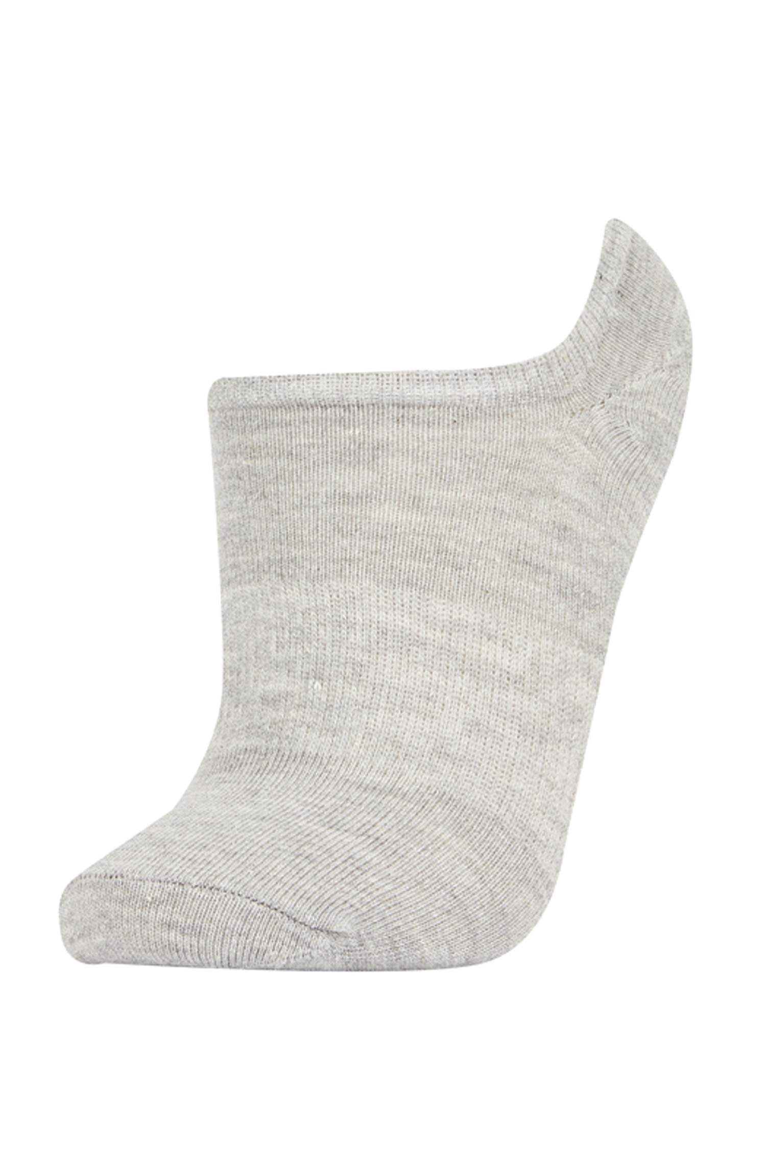 Kadın 3'lü Pamuklu Sneaker Çorap