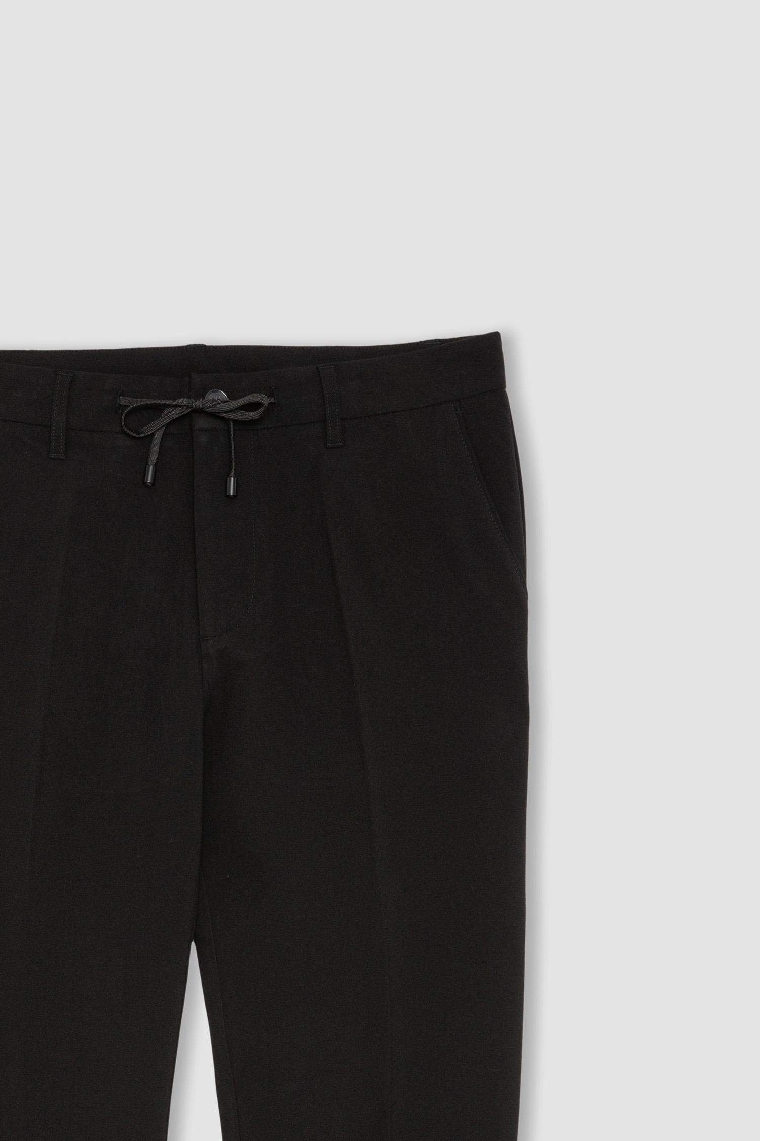 Beli Lastikli Cepli Düz Paça Jogger Pantolon