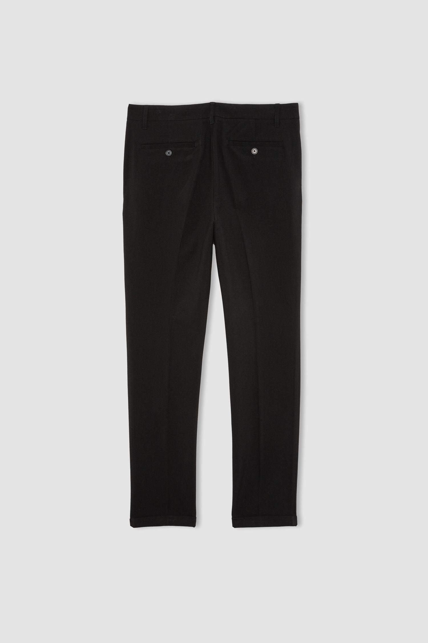 Beli Lastikli Cepli Düz Paça Jogger Pantolon