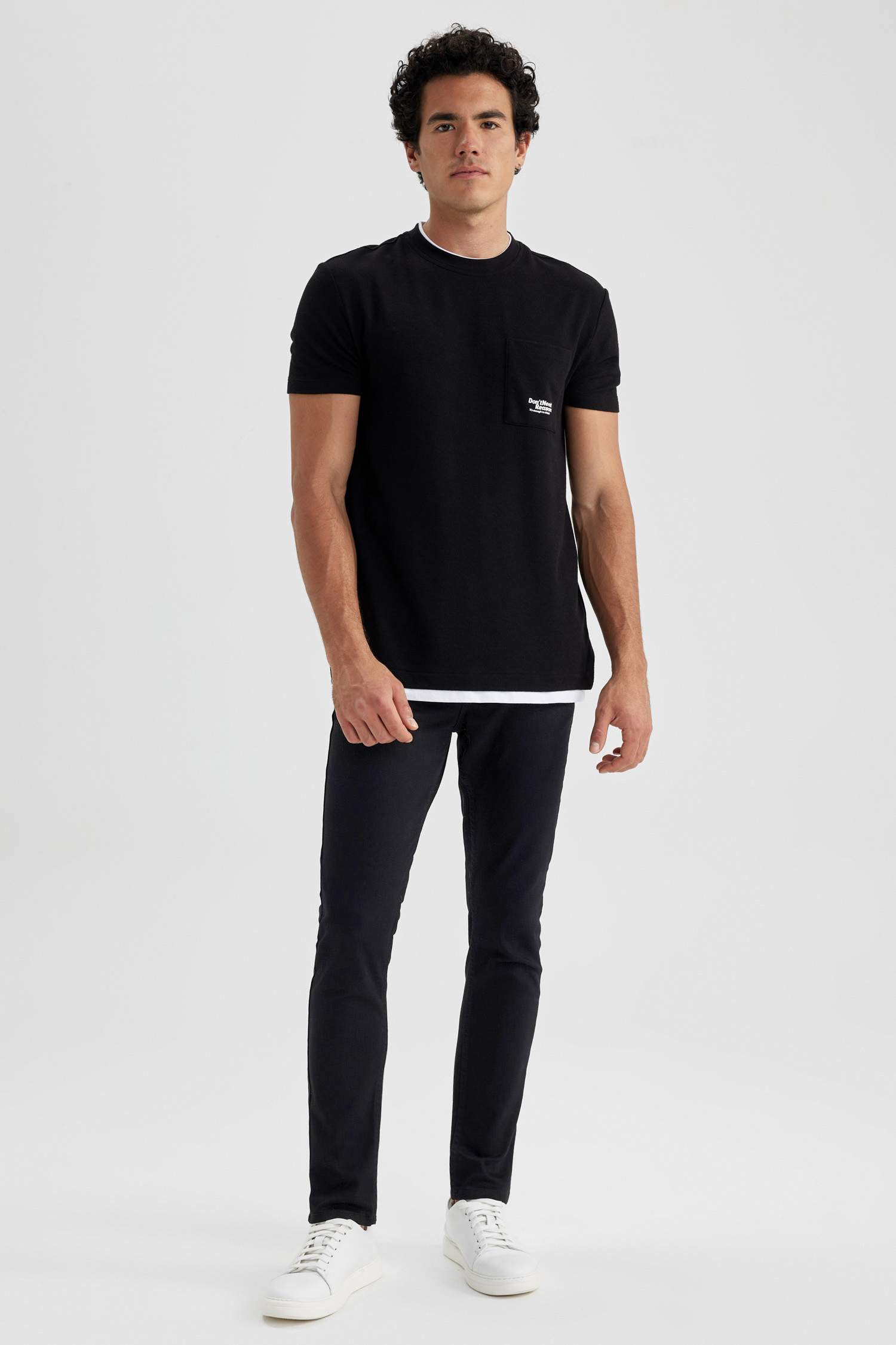 Regular Fit Crew Neck Printed T-Shirt