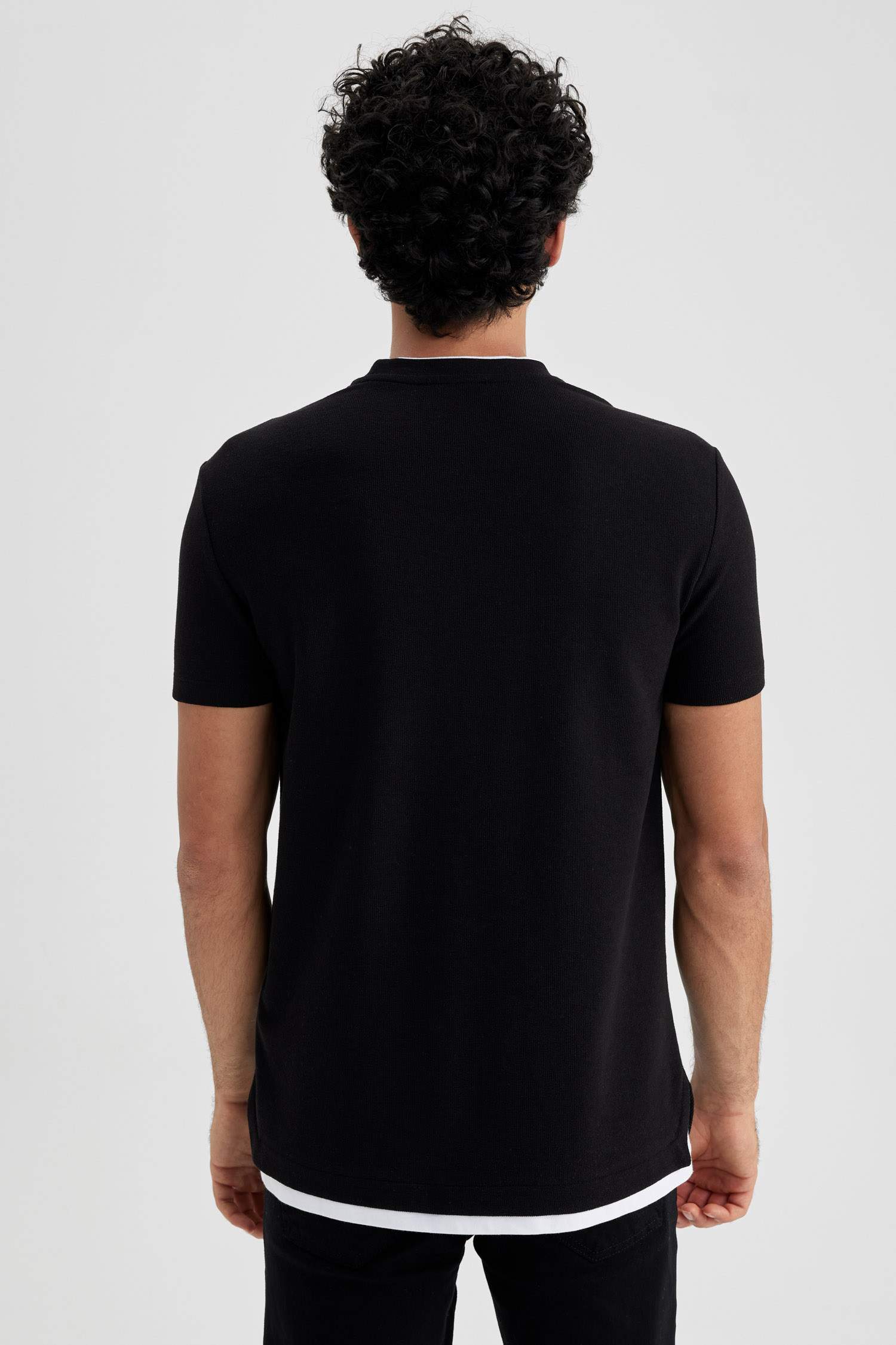 Regular Fit Crew Neck Printed T-Shirt