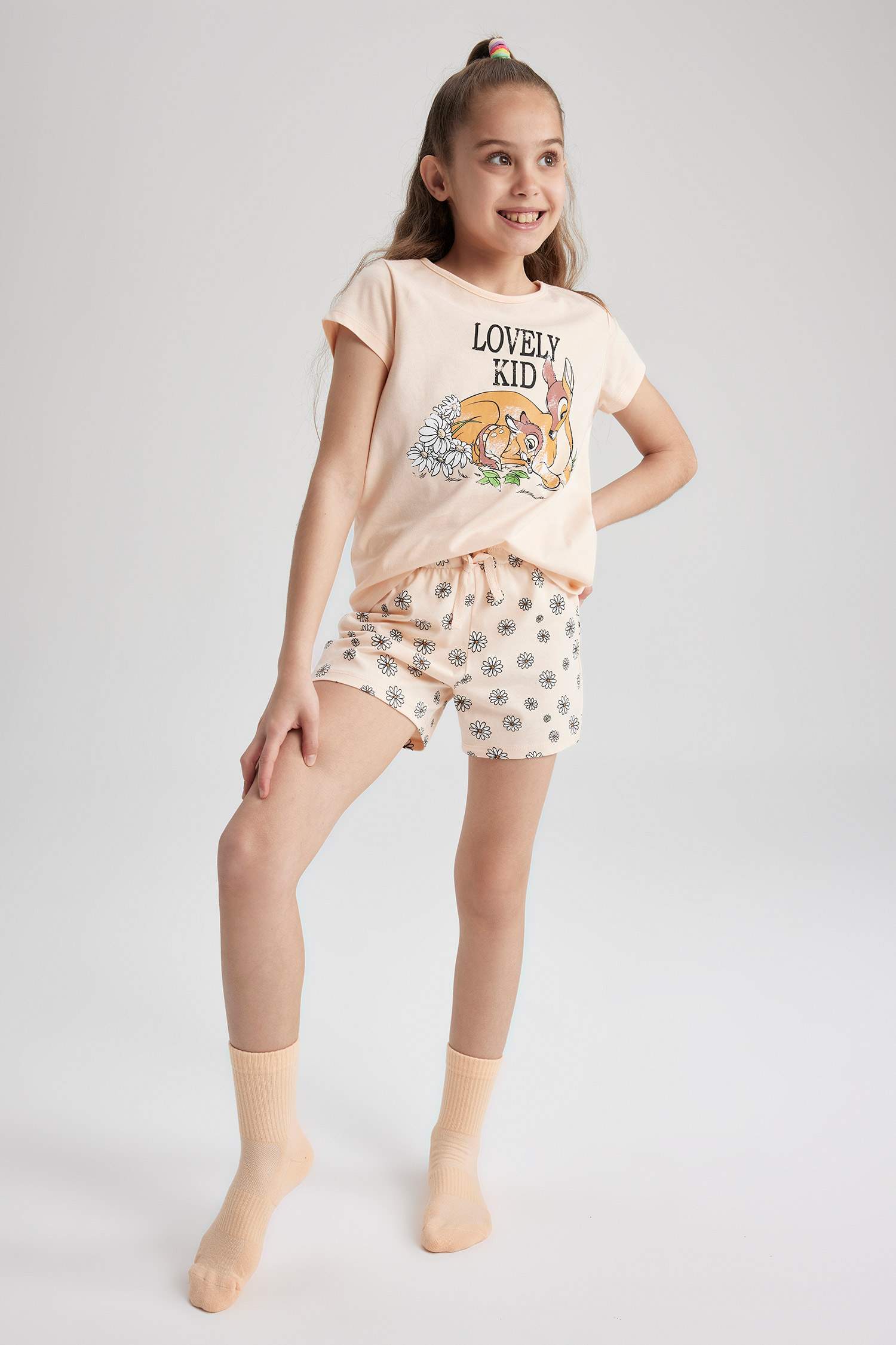 2 piece Regular Fit Bambi Licensed Knitted Pyjamas