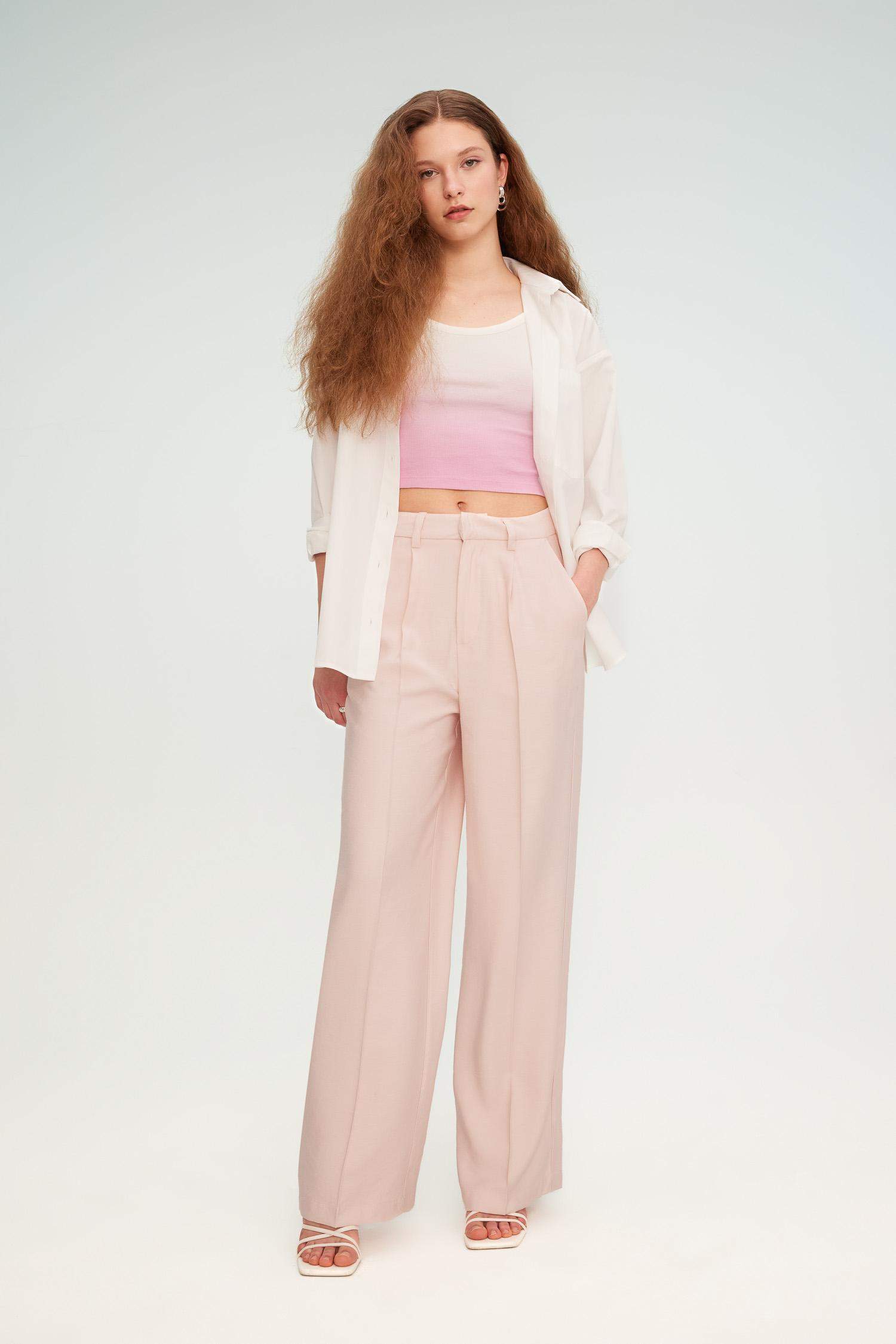 High Waist Wide Leg Pants