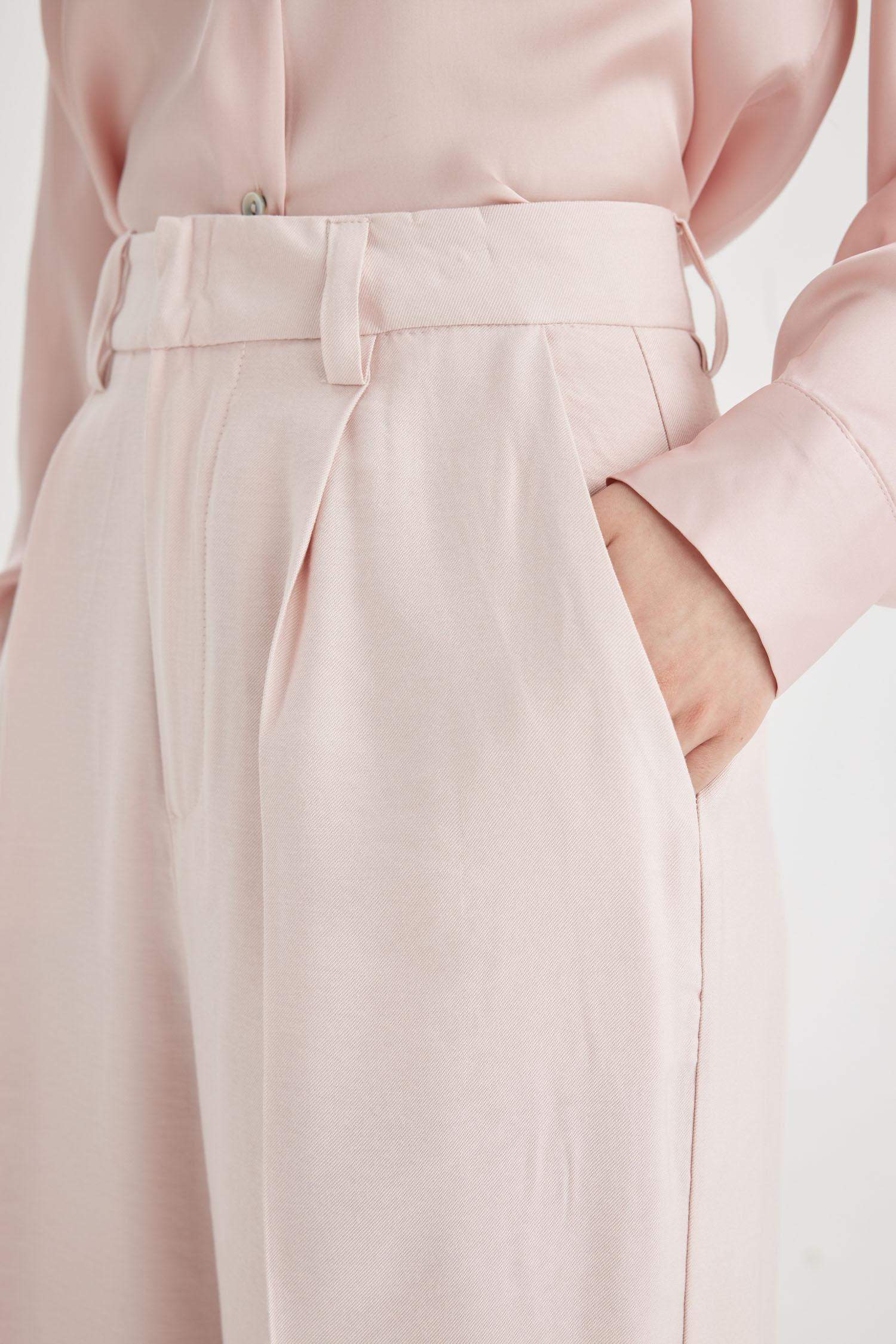 High Waist Wide Leg Pants