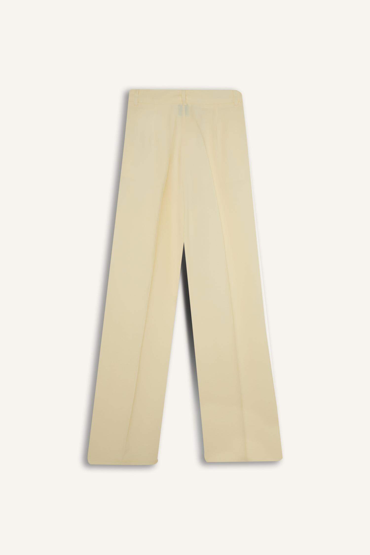 Afra x Defacto Широкие брюки из ткани Lyocell с карманами и высокой талией