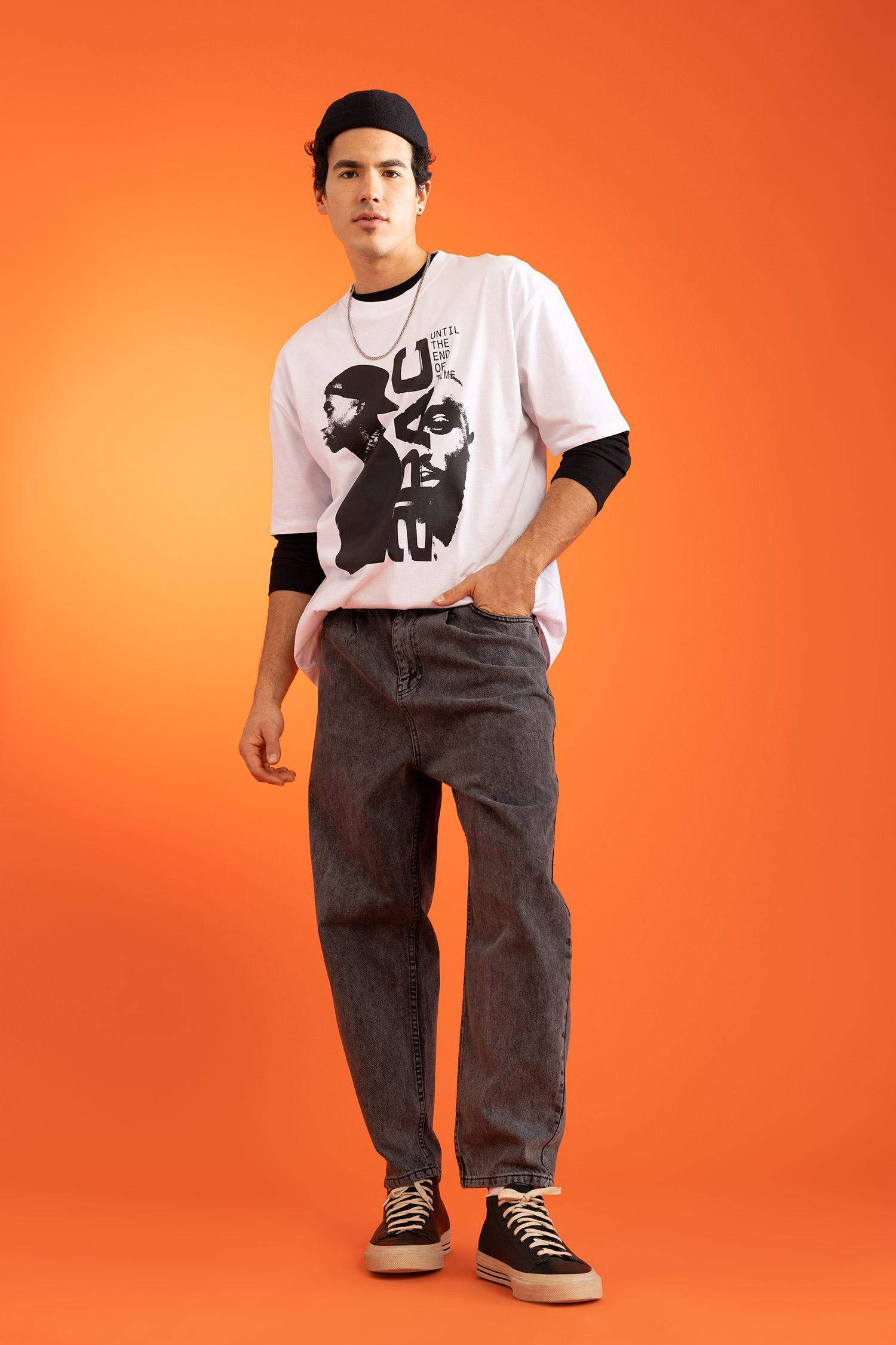 Antrasit Erkek Balloon Fit Jean Pantolon 2775747 | DeFacto