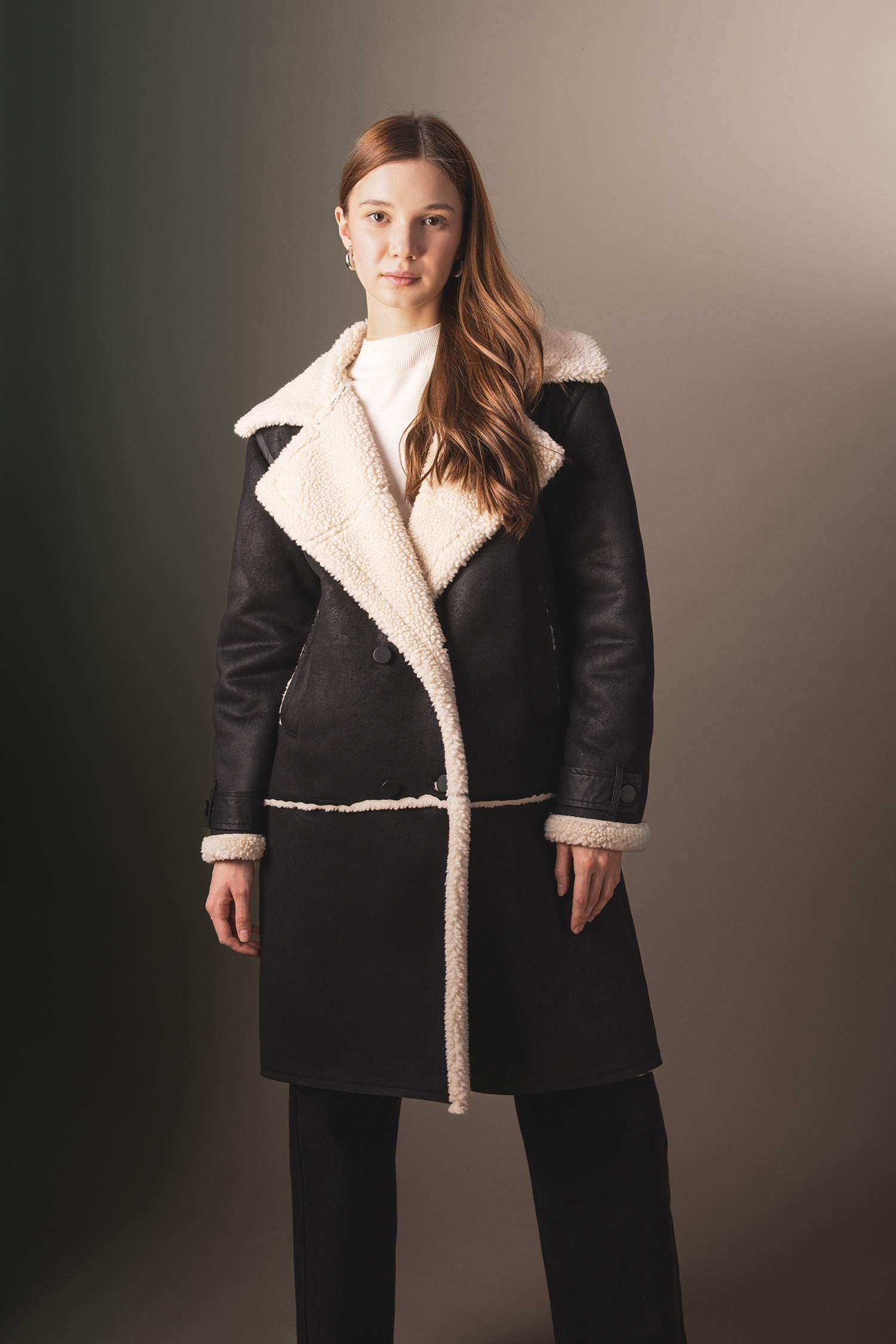 шерпа Пальто