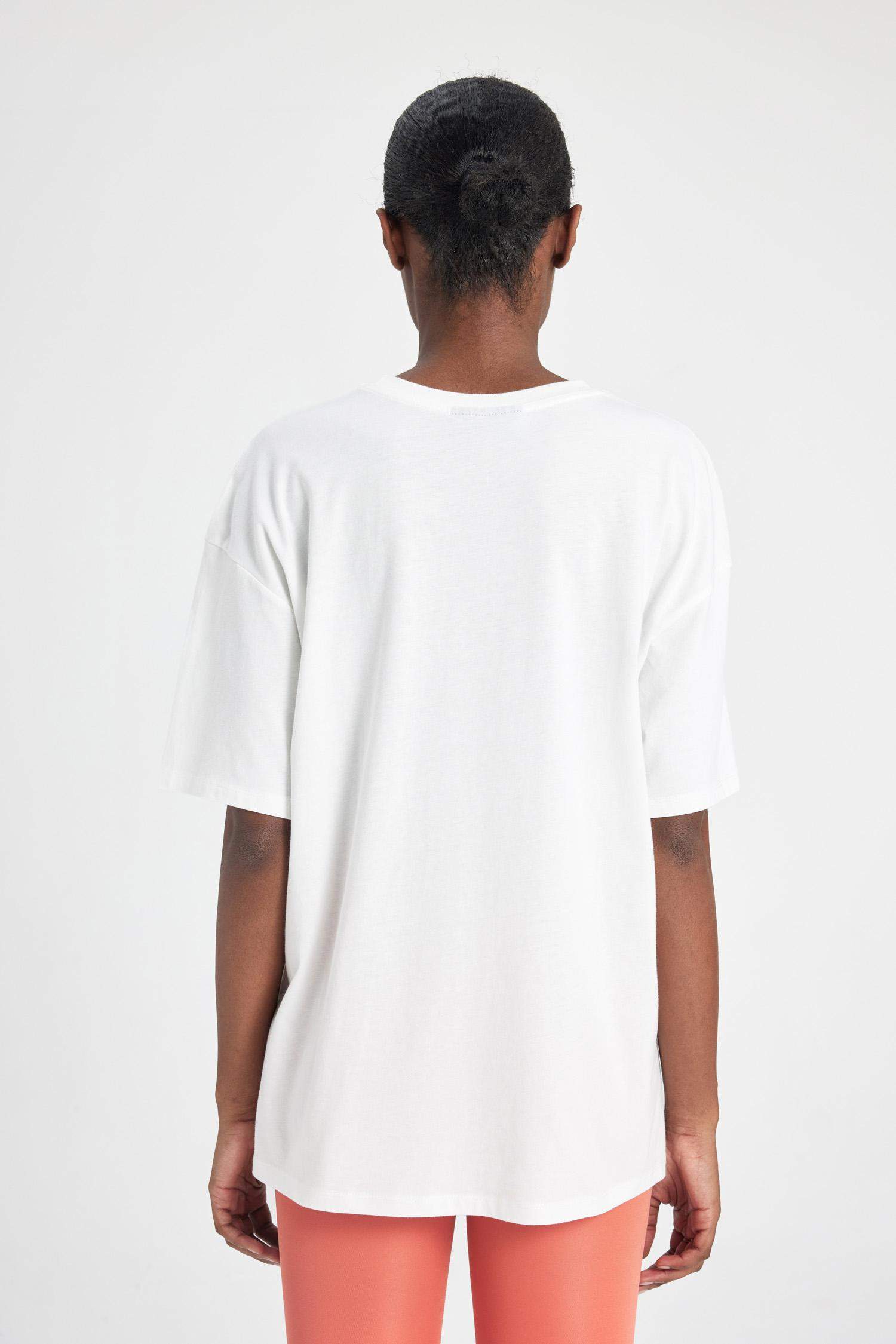 DeFactoFit NBA Wordmark Oversize Fit Short Sleeve T-Shirt