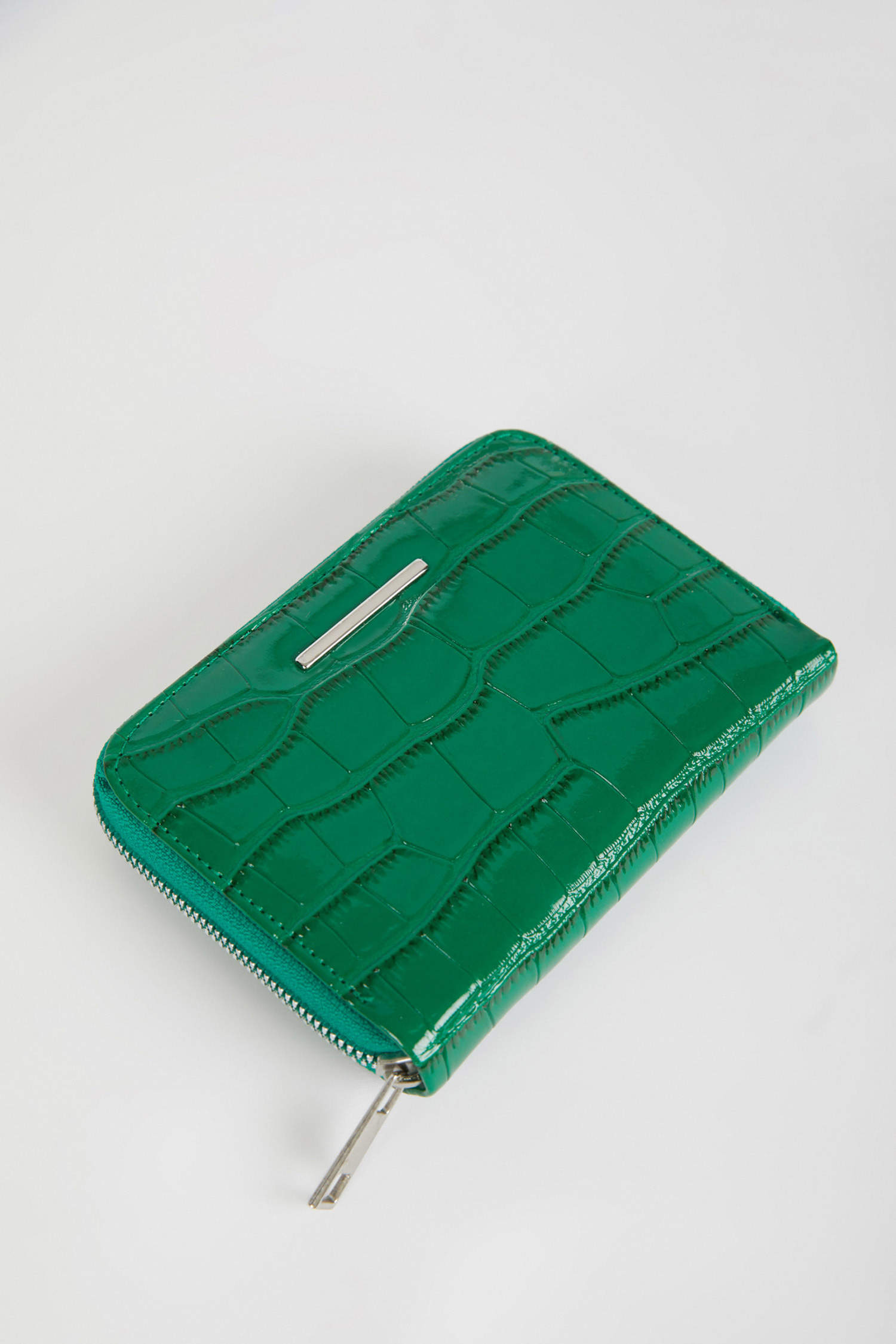 Green WOMEN Women Faux Leather Wallet 2779747 | DeFacto