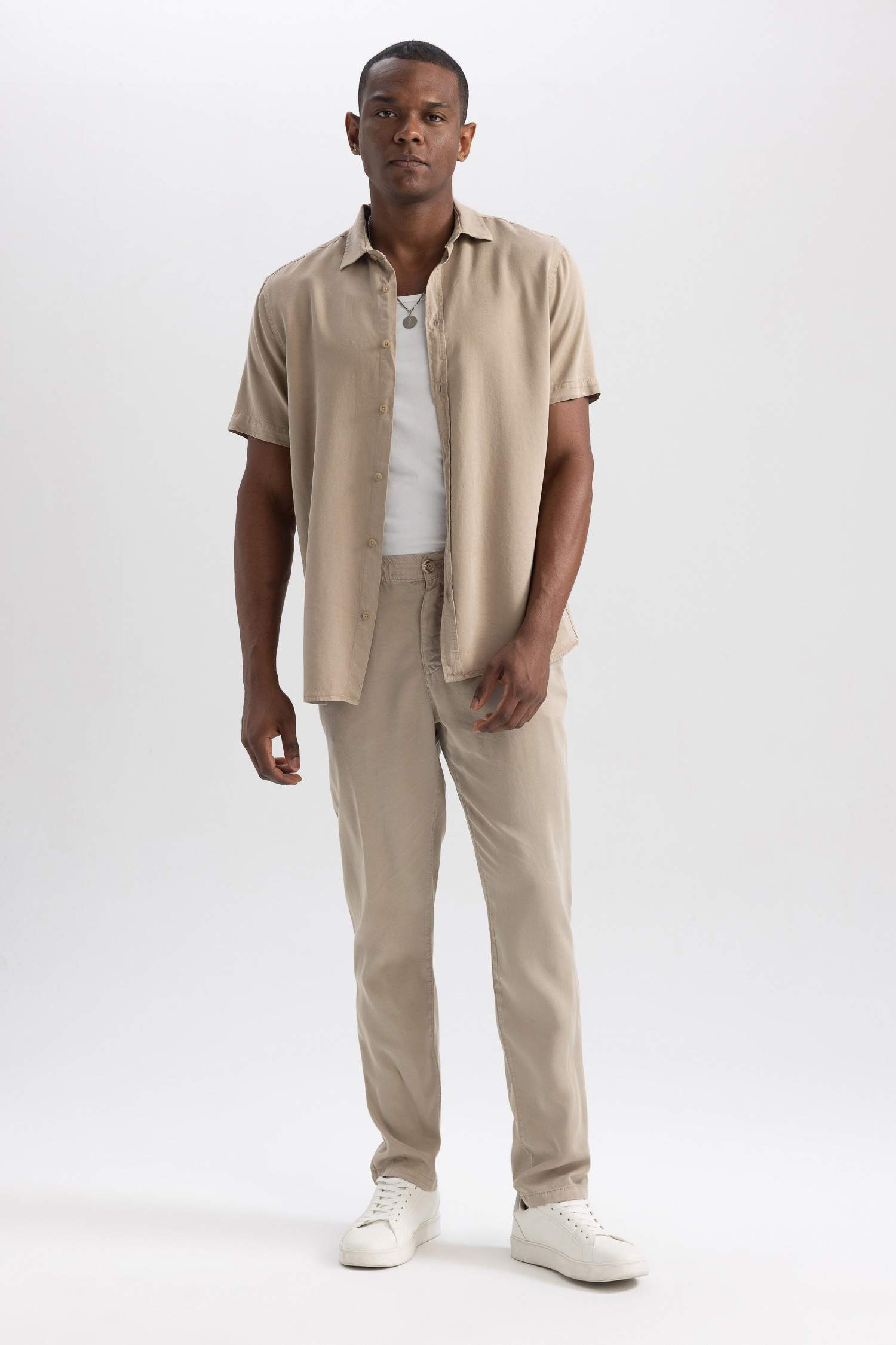 Regular Fit Sensual Short Sleeve Shirt