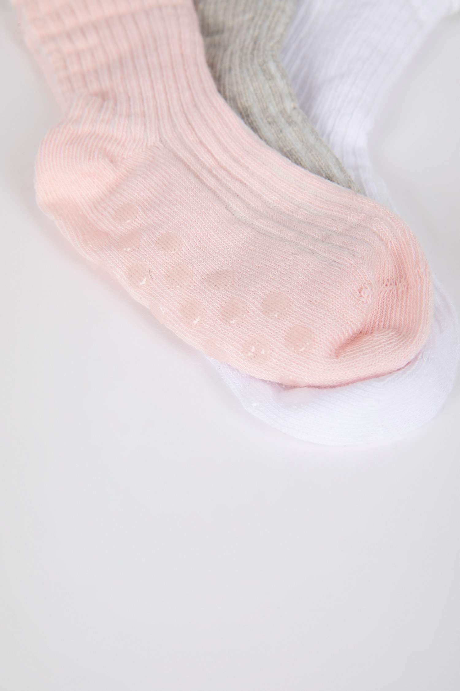 جوارب طويلة قطن - 3 قطع