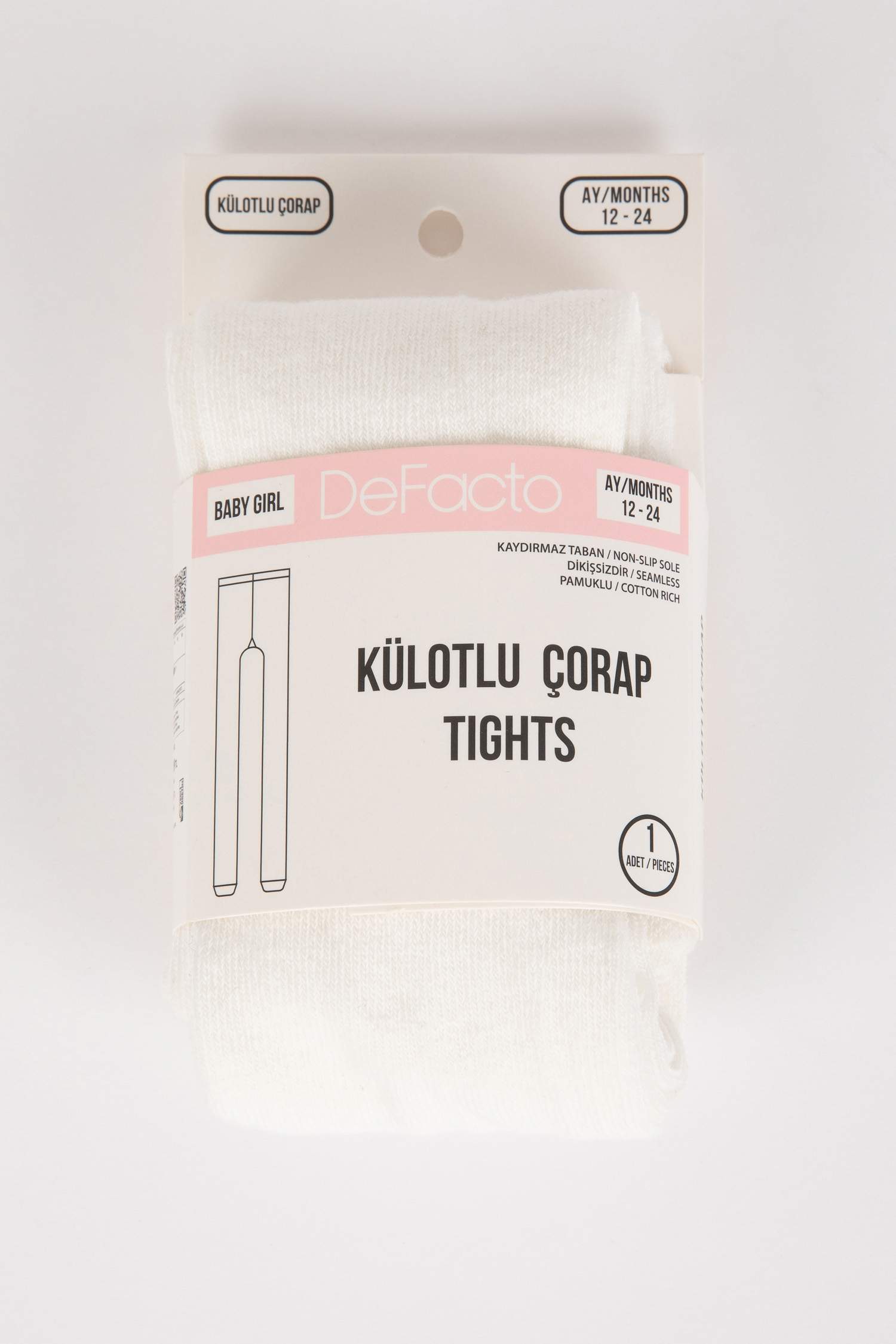 Колготки из хлопка для малышей девочек