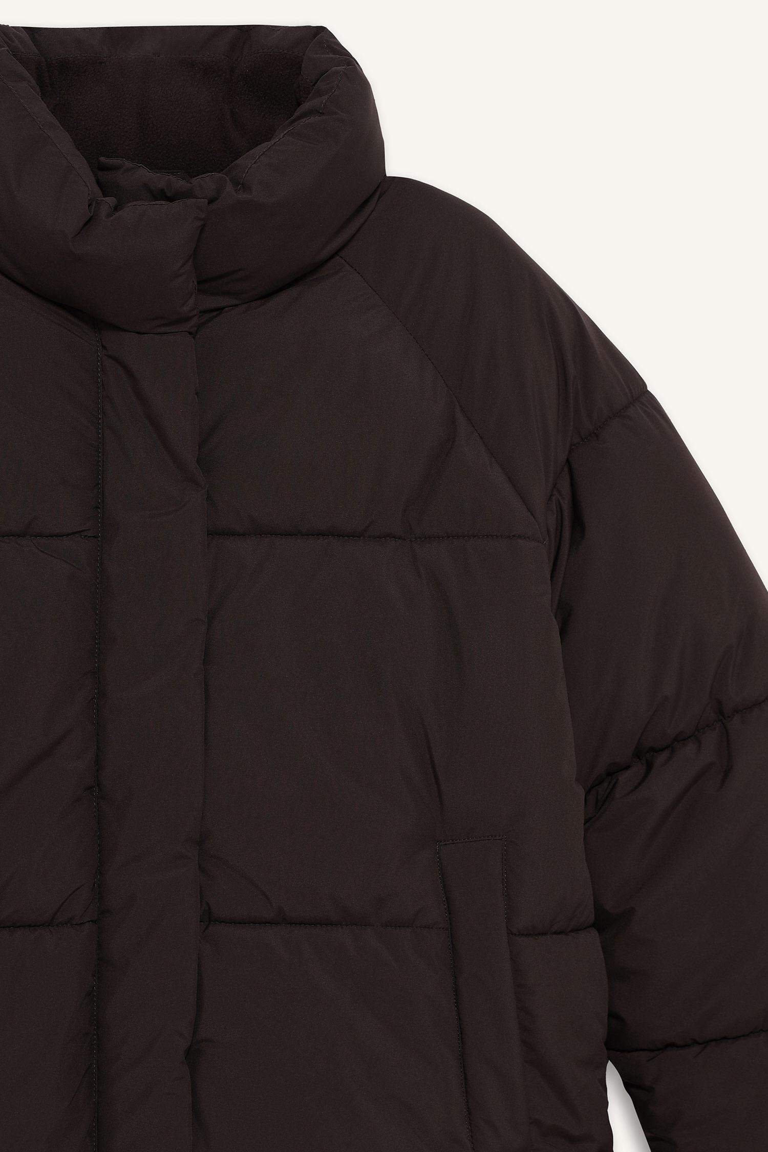 Doudoune matelassée imperméable à col montant raglan de DefactoFit