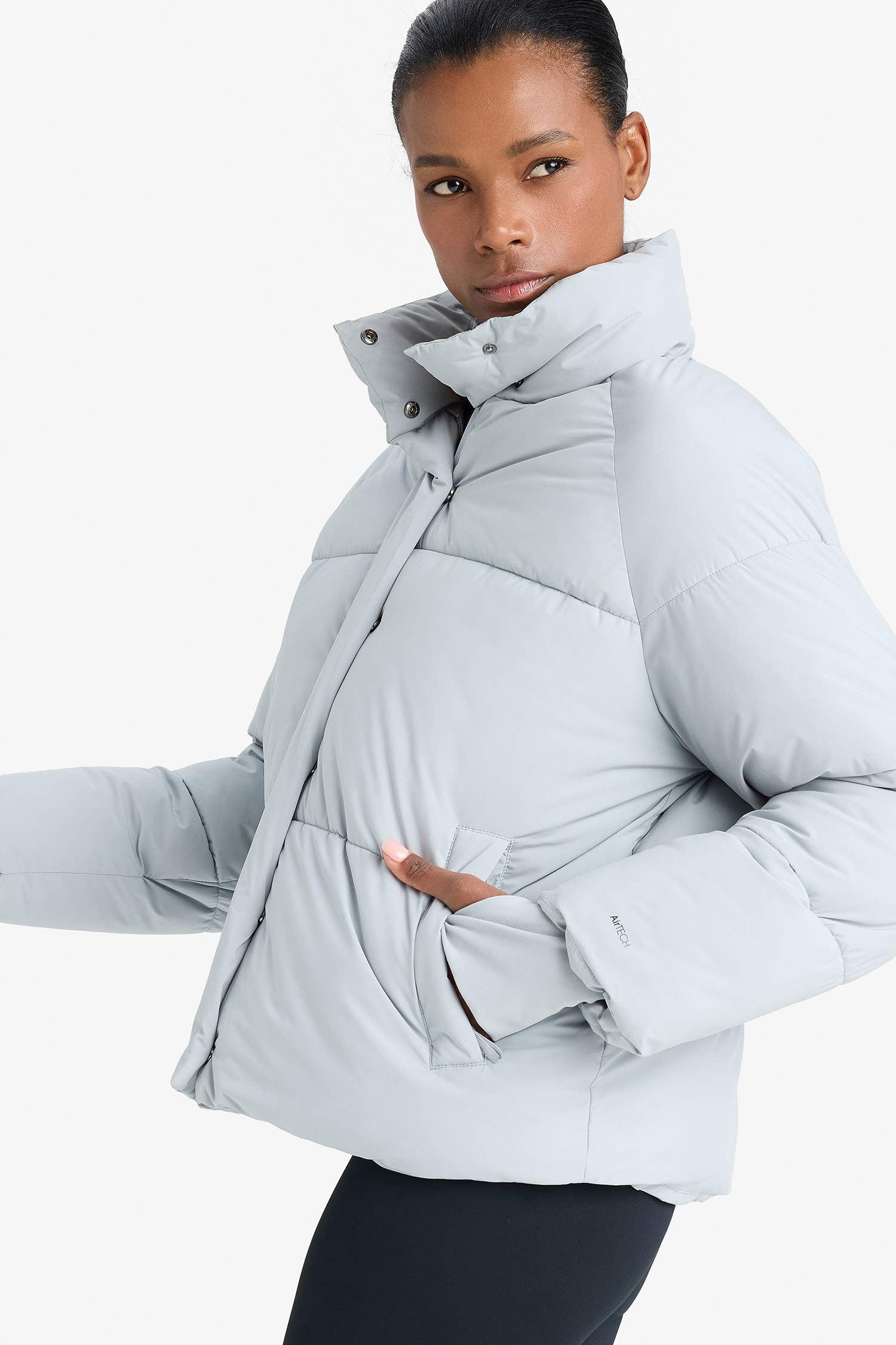 DeFactoFit Regular Fit Stand Collar Waterproof Puffer Jacket