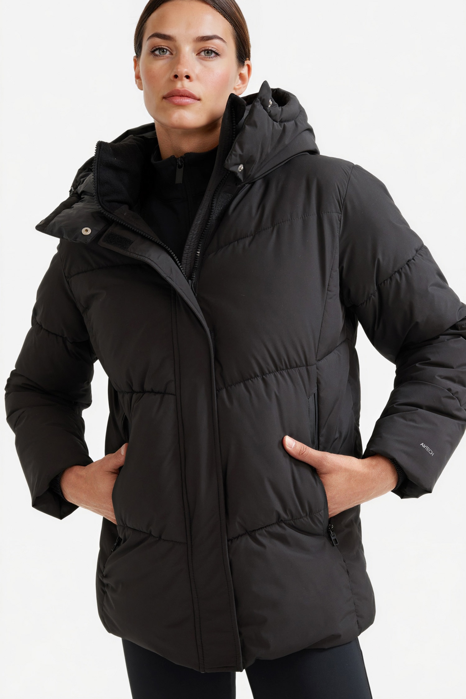 DeFacto Rüzgar Geçirmez Su İtici Regular Fit Kapüşonlu Mont
