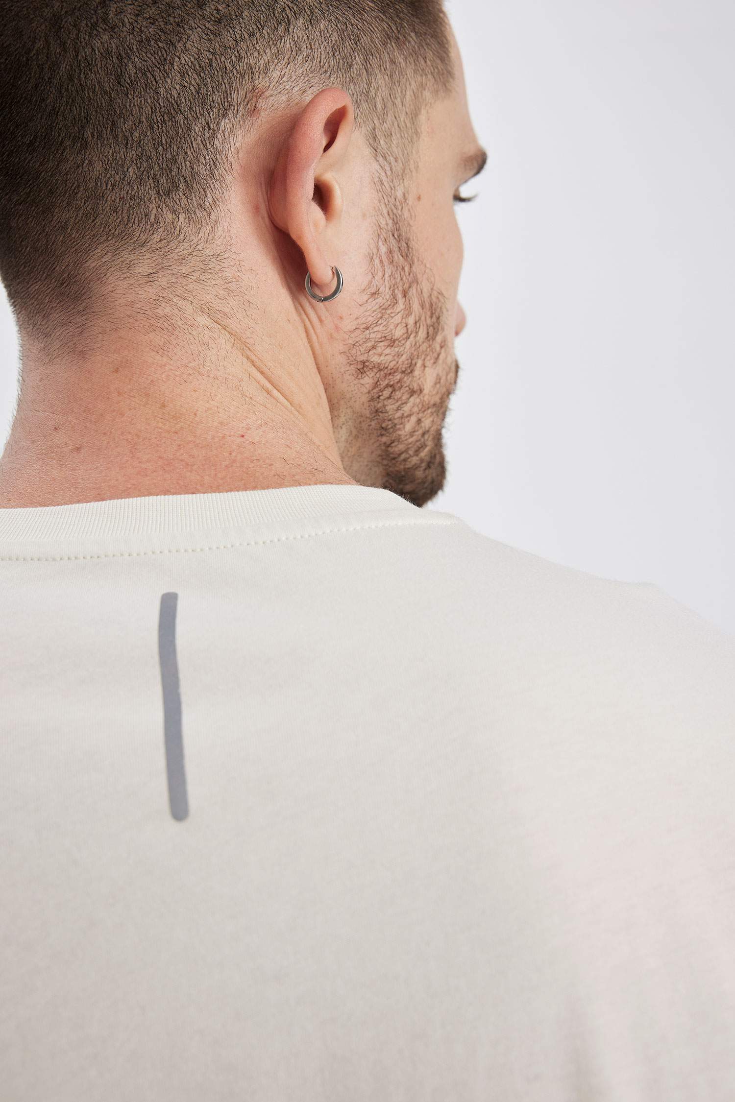 DeFactoFit Oversize Fit Crew Neck Printed Cotton T-Shirt