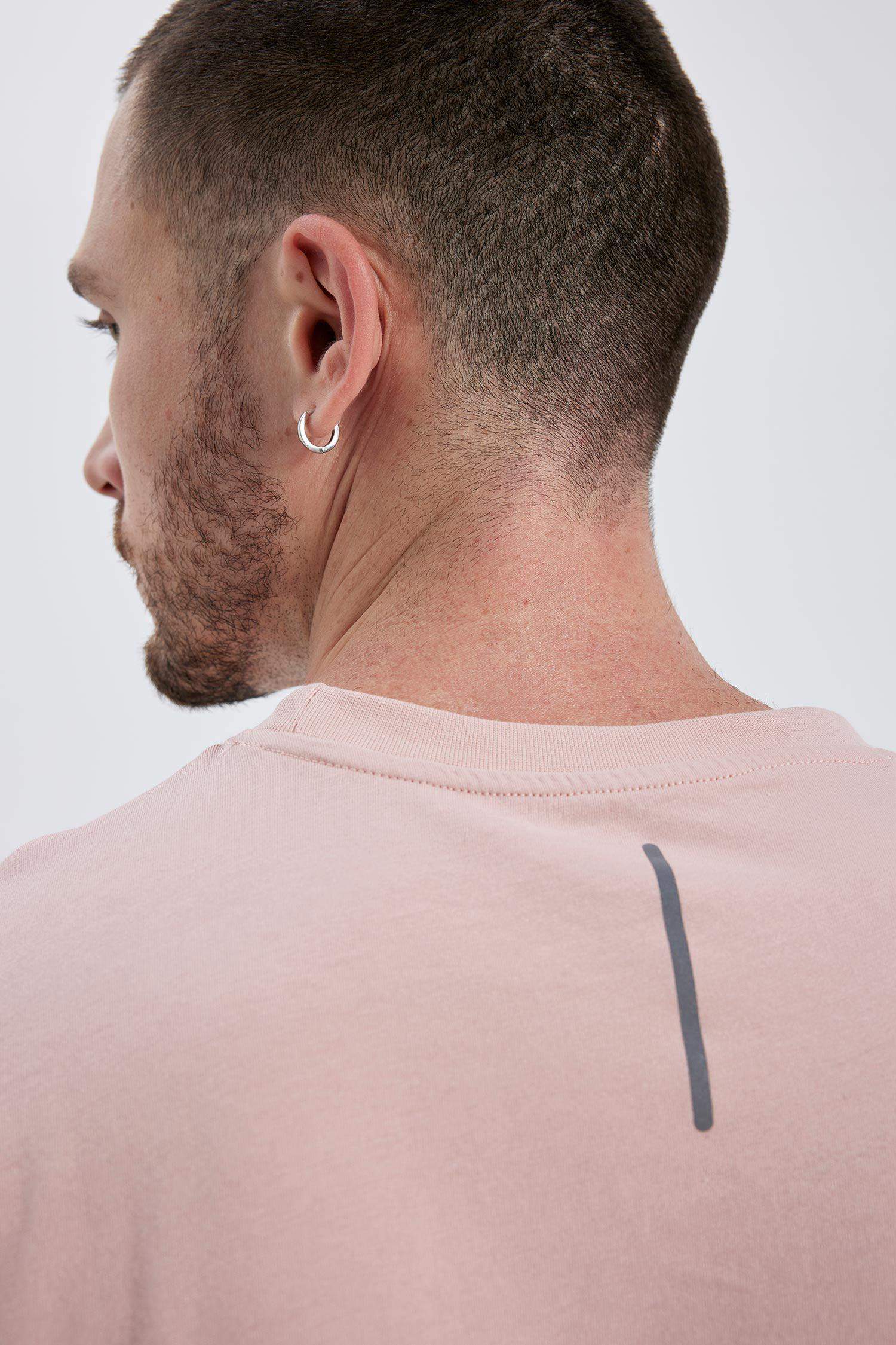 Defacto Fit Oversize Fit Crew Neck Printed T-Shirt