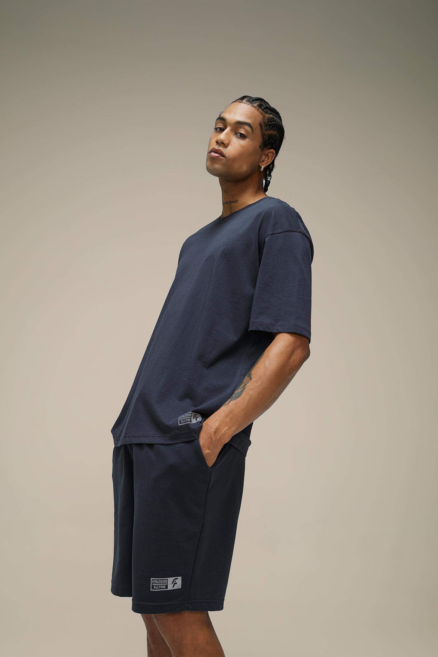 DeFactoFit Oversize Fit Crew Neck Printed T-Shirt