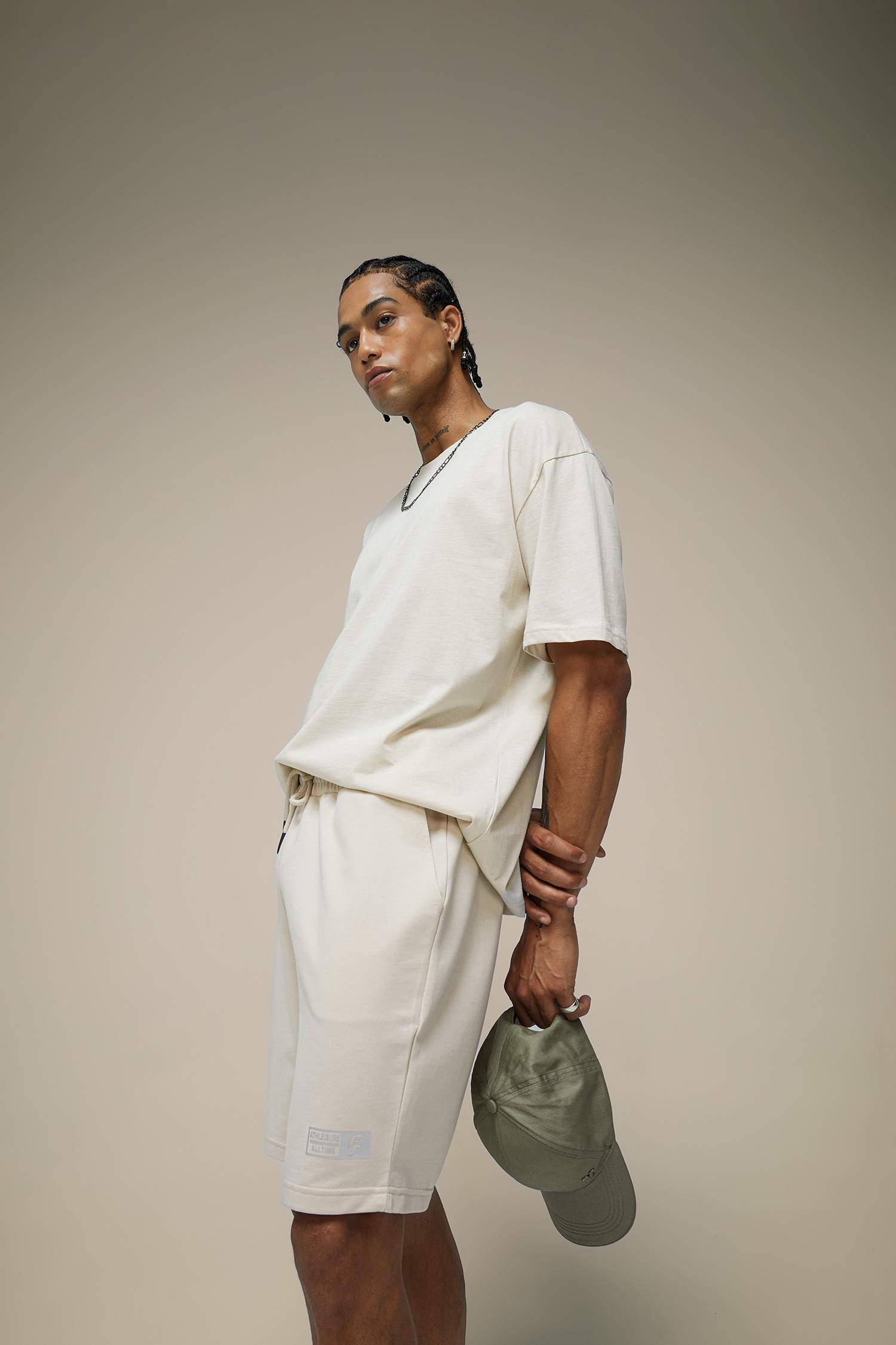 DeFactoFit Oversize Fit Crew Neck Printed T-Shirt