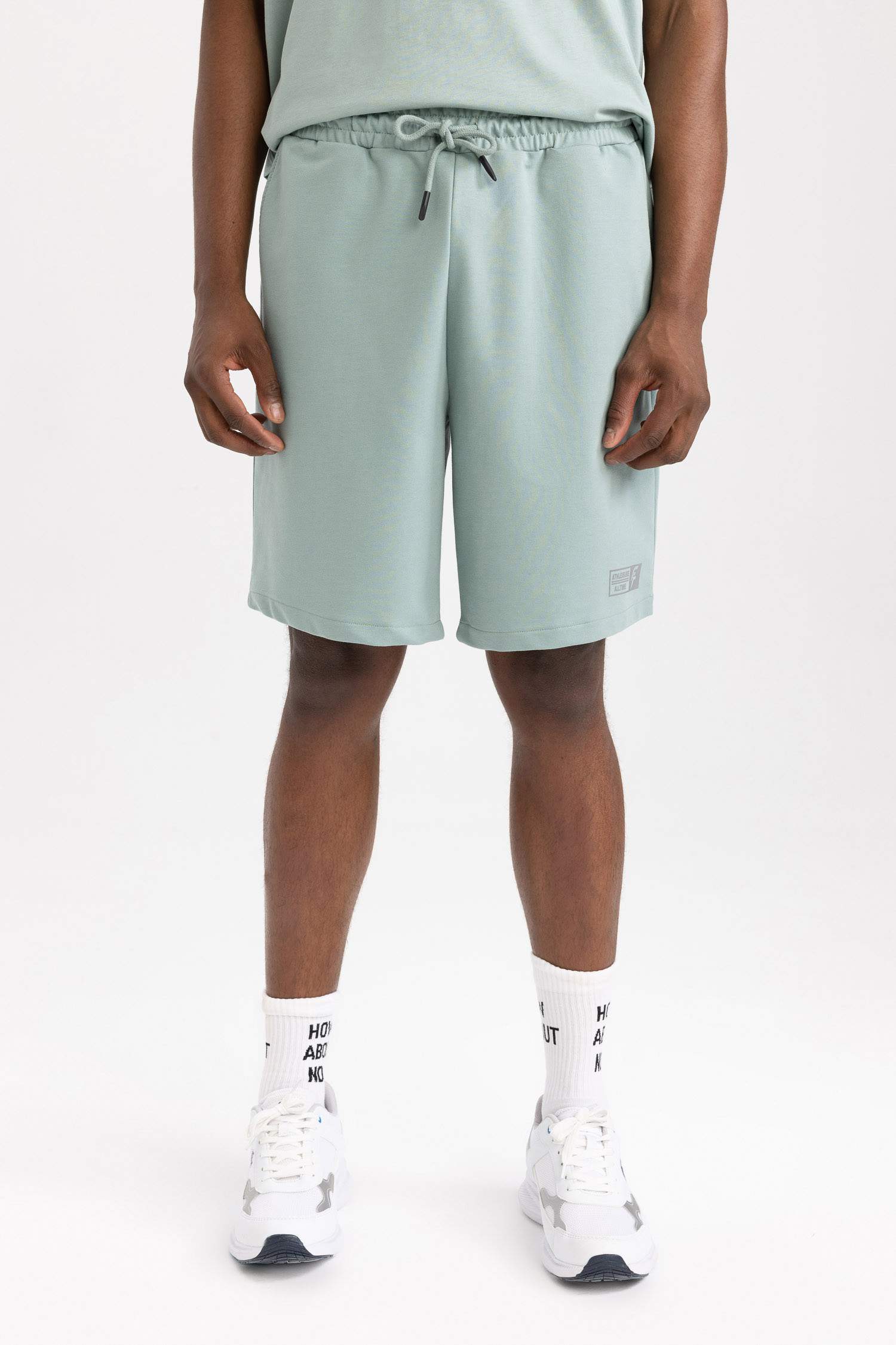 Buy DeFacto Slim Fit Woven Sport Short 2024 Online