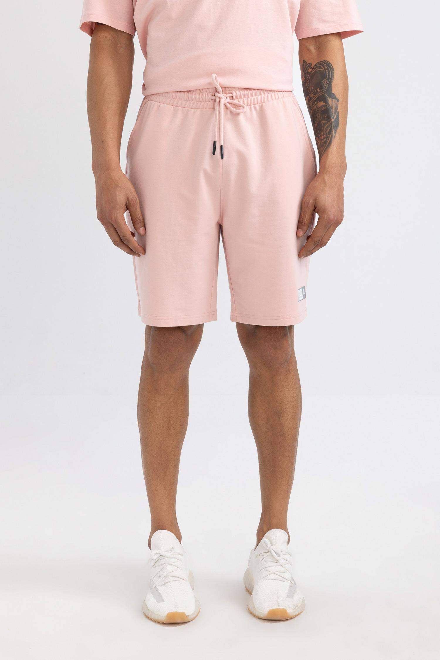 شورت قصير سليم فيت بينك من DeFactoFit