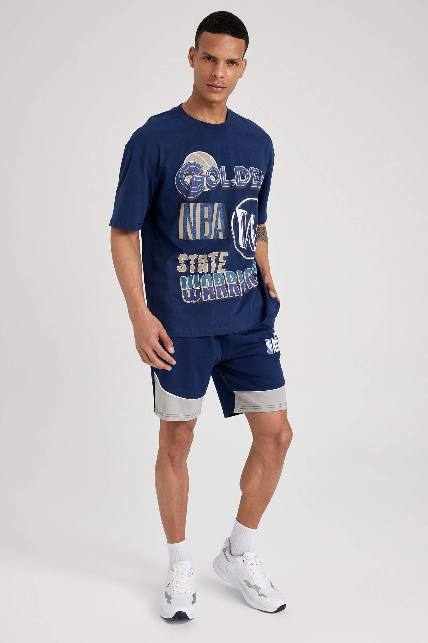 Short Coupe standard Ourlet court Nba Wordmark