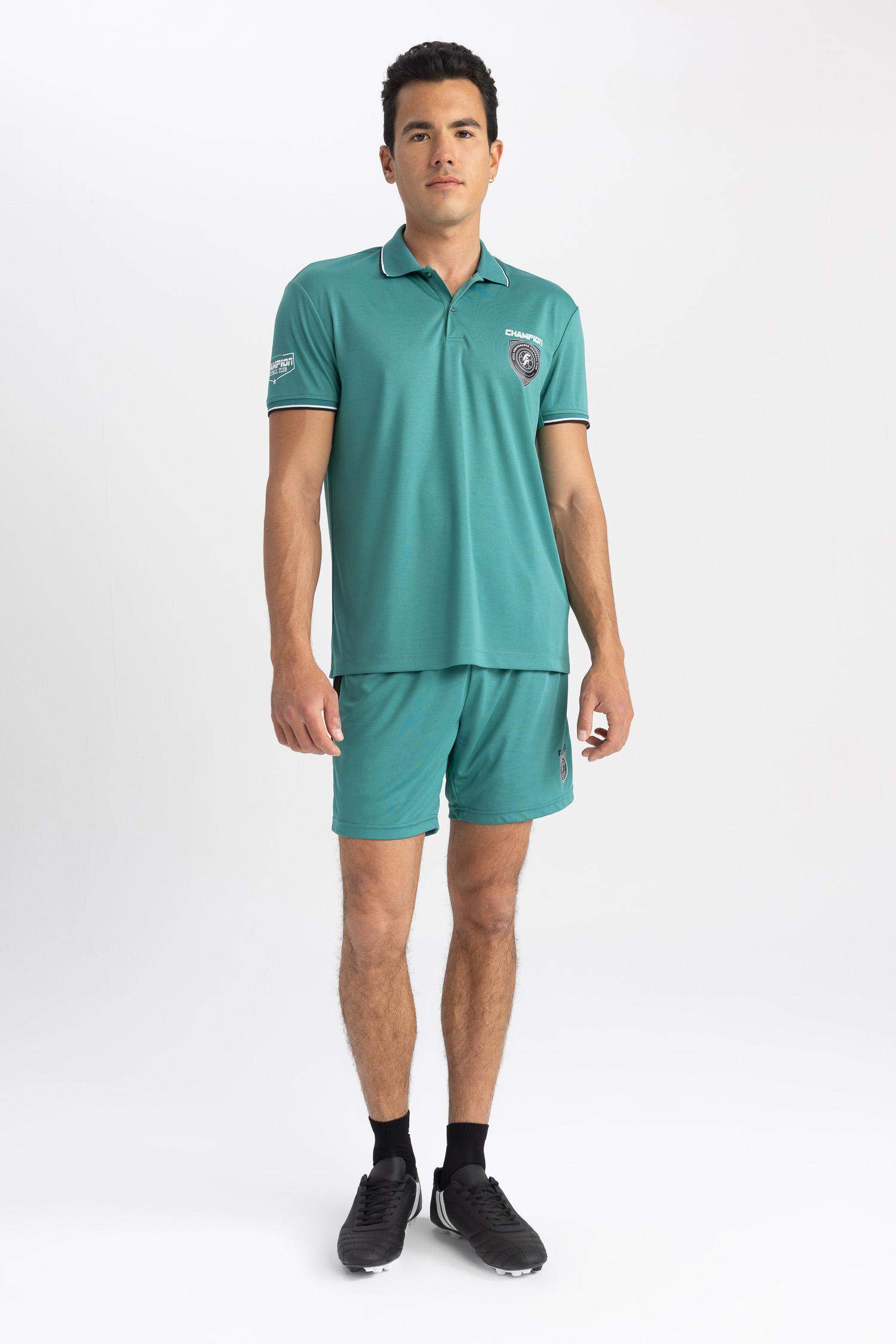 تيشيرت بولو رياضي قصة عادية