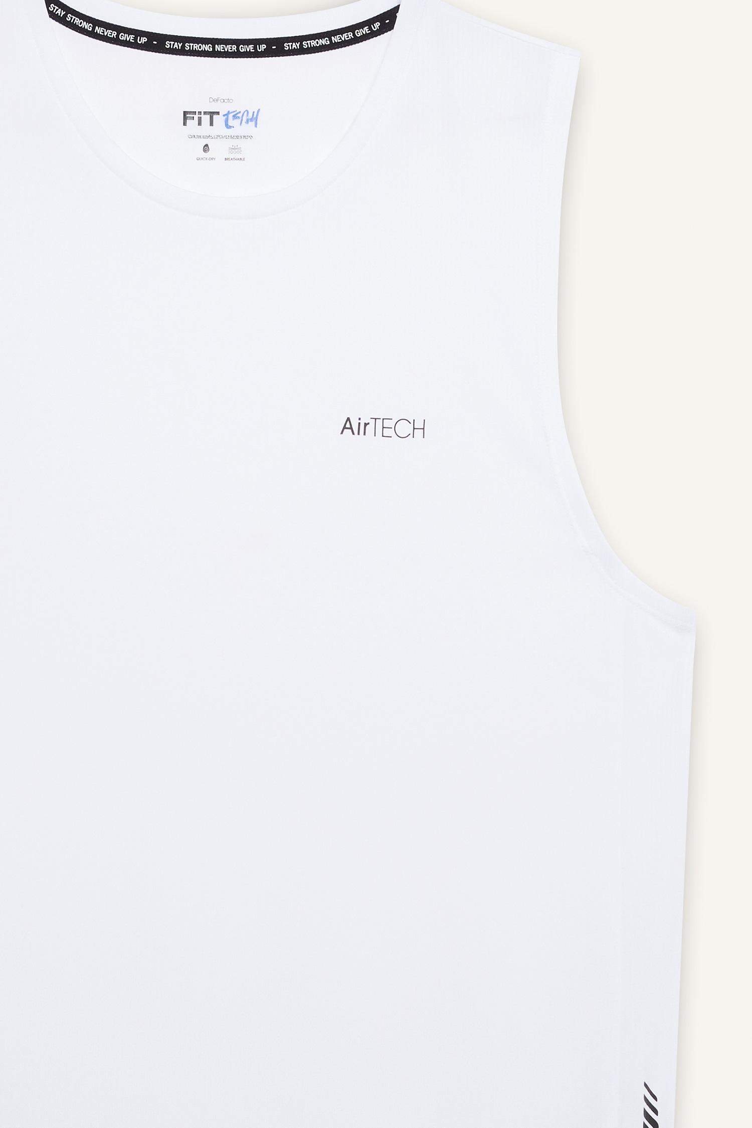 تانك توب رياضي قصة عادية سريع الجفاف من DeFactoFit