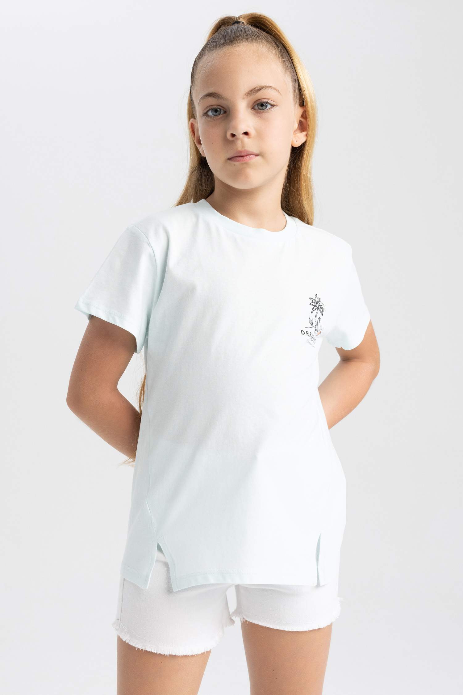 Girl Regular Fit Short Sleeve T-Shirt