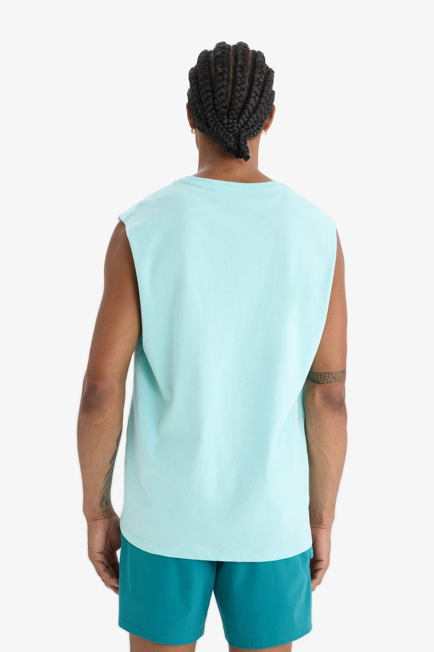 DeFactoFit спортивная футболка с круглым вырезом в стиле boxy fit