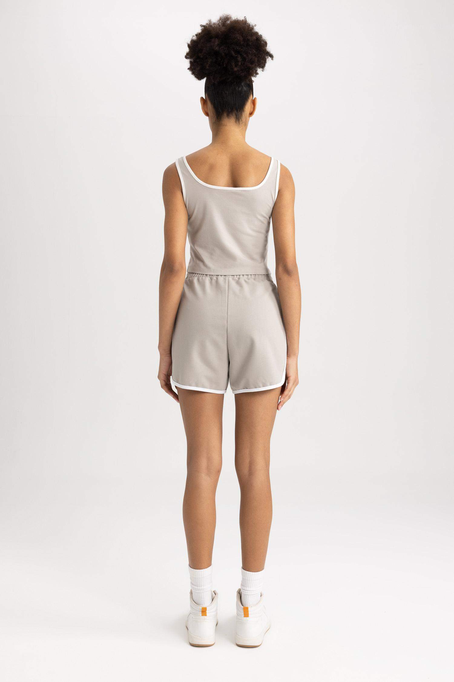 DeFactoFit Standard Fit Sports Thin Fabric Shorts